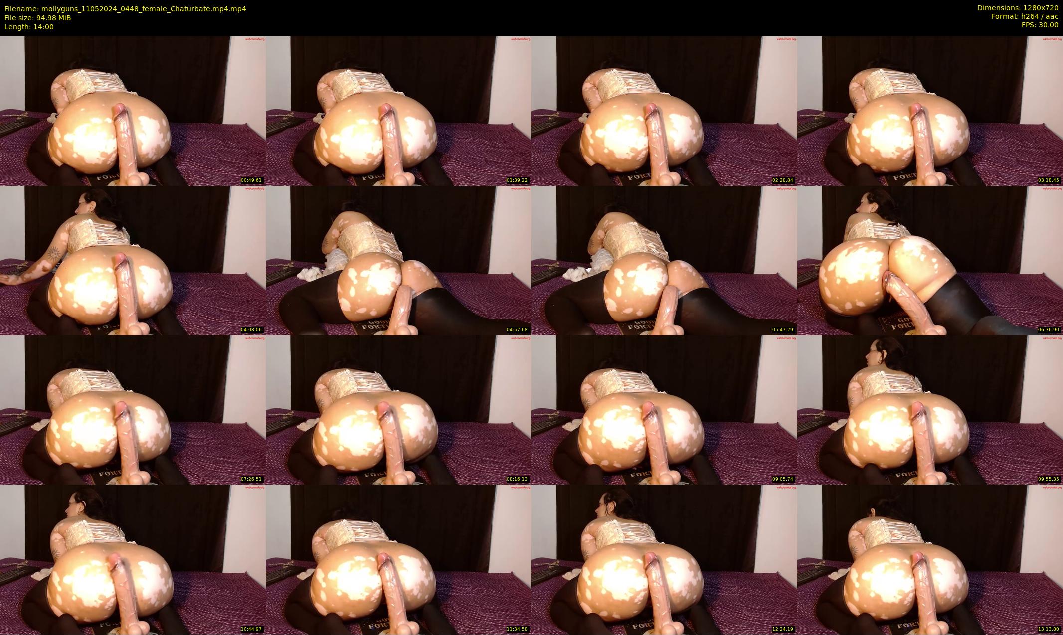 mollyguns — 14 minute Chaturbate female cam show recording, 720p, May 11, 2024