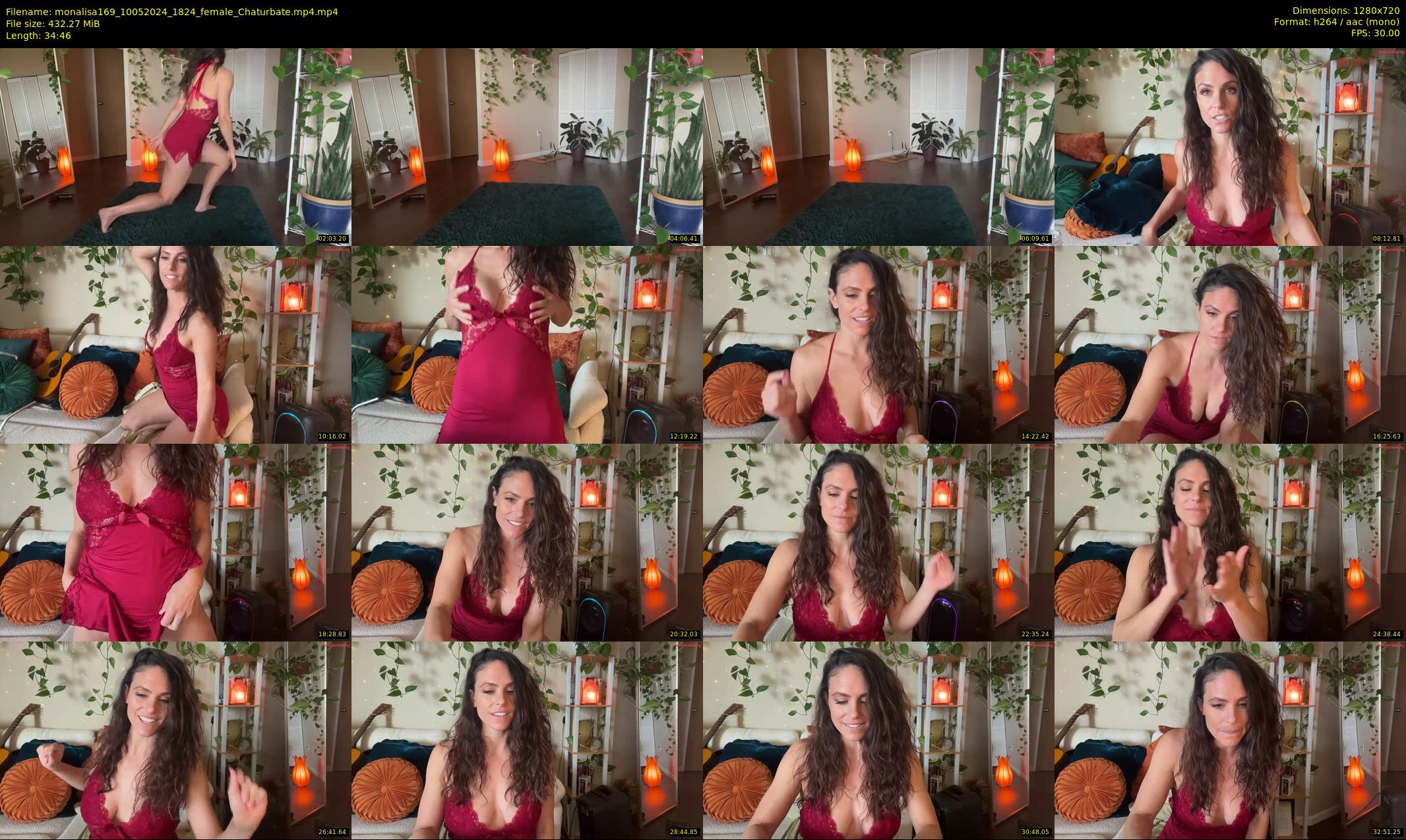 monalisa169 — 35 minute Chaturbate female cam show recording, 720p, May 10, 2024