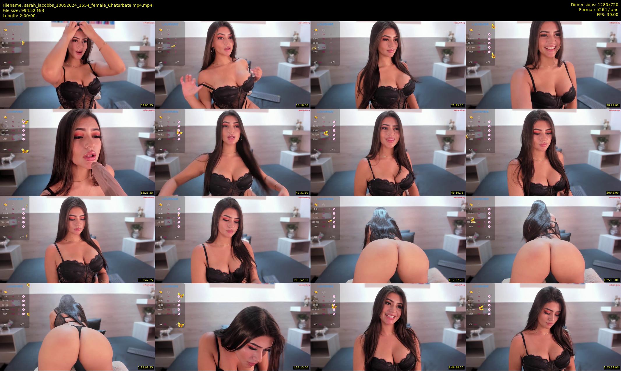 sarah_jacobbs — 120 minute Chaturbate female cam show recording, 720p, May 10, 2024