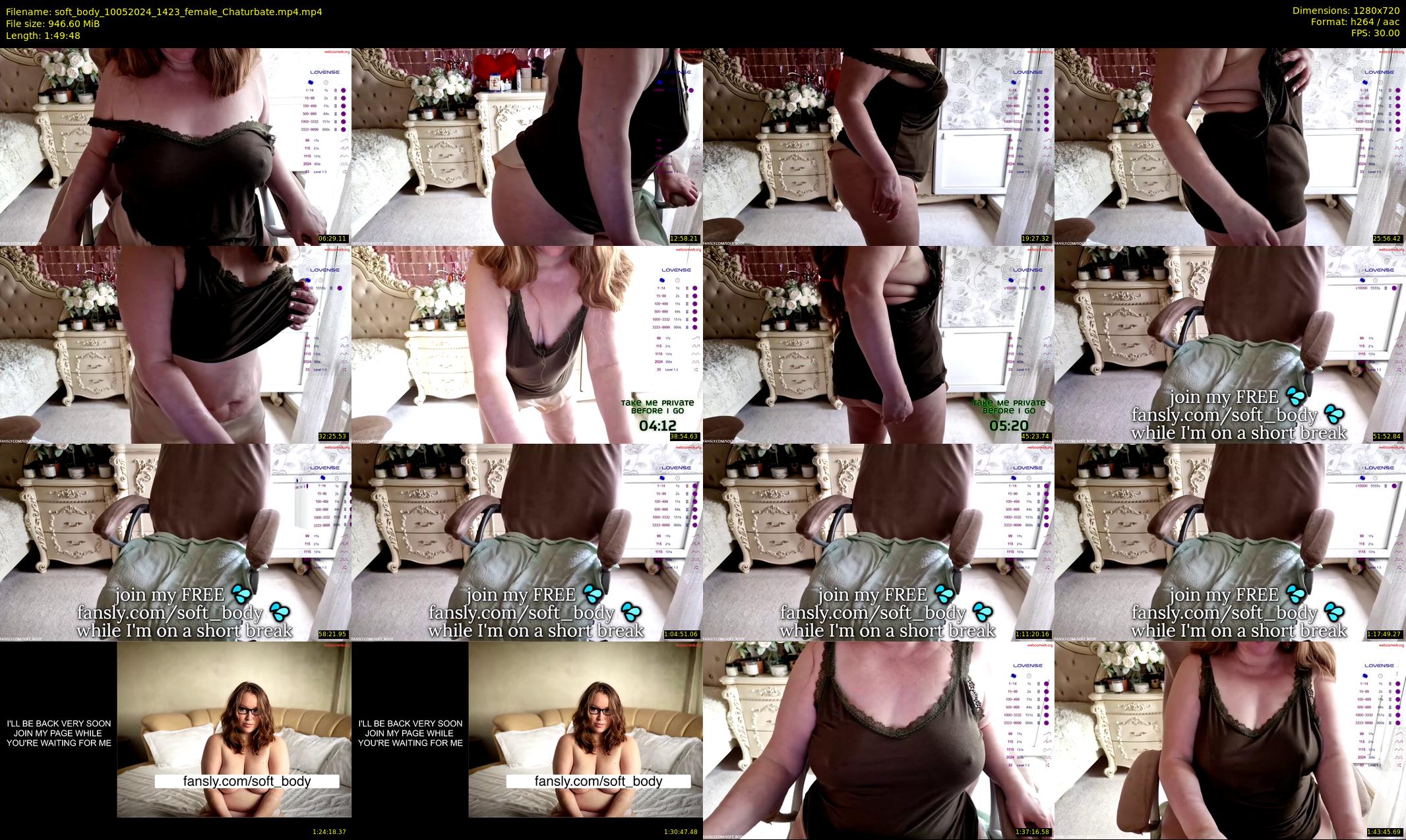 soft_body — 110 minute Chaturbate female cam show recording, 720p, May 10, 2024