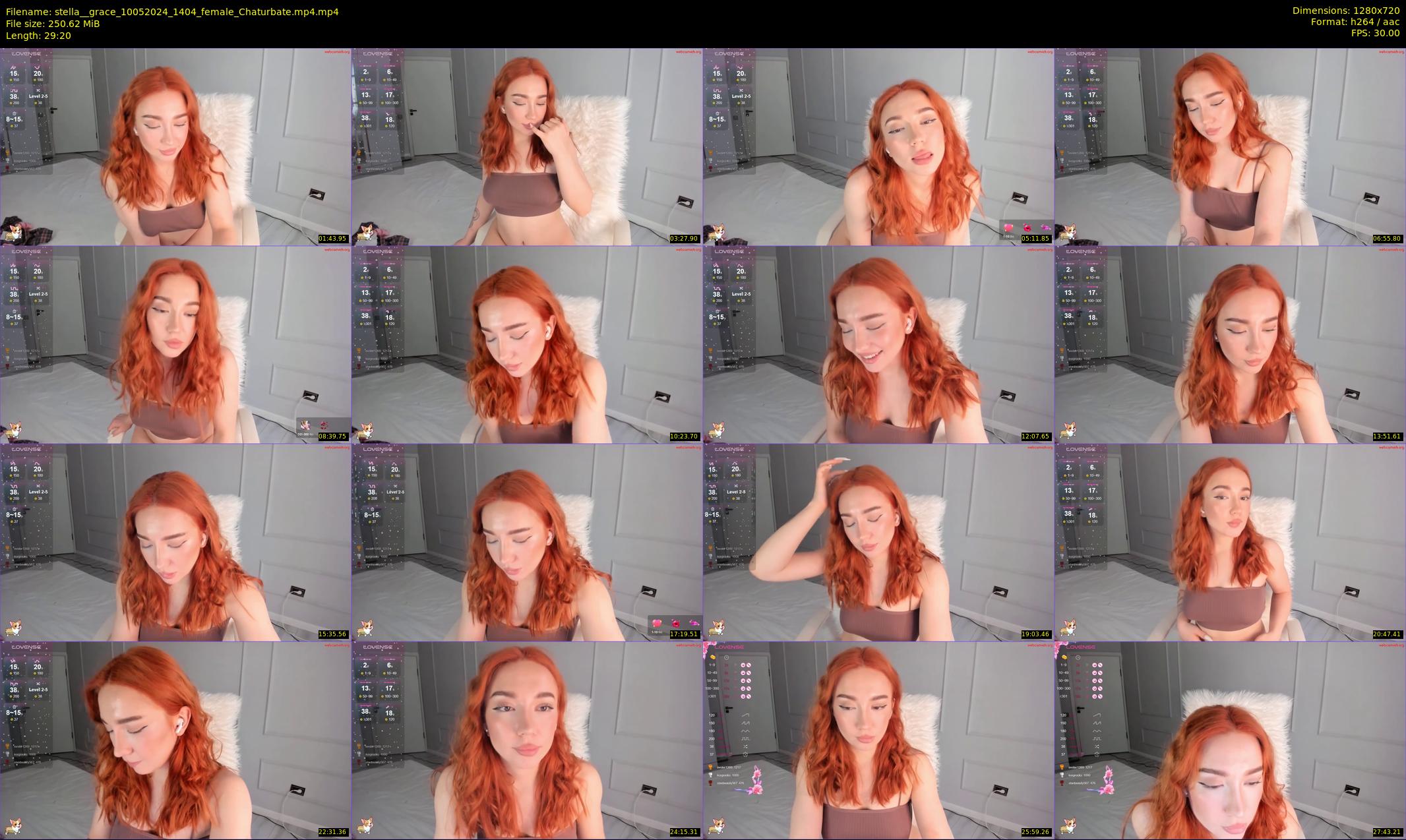 stella__grace — 30 minute Chaturbate female cam show recording, 720p, May 10, 2024