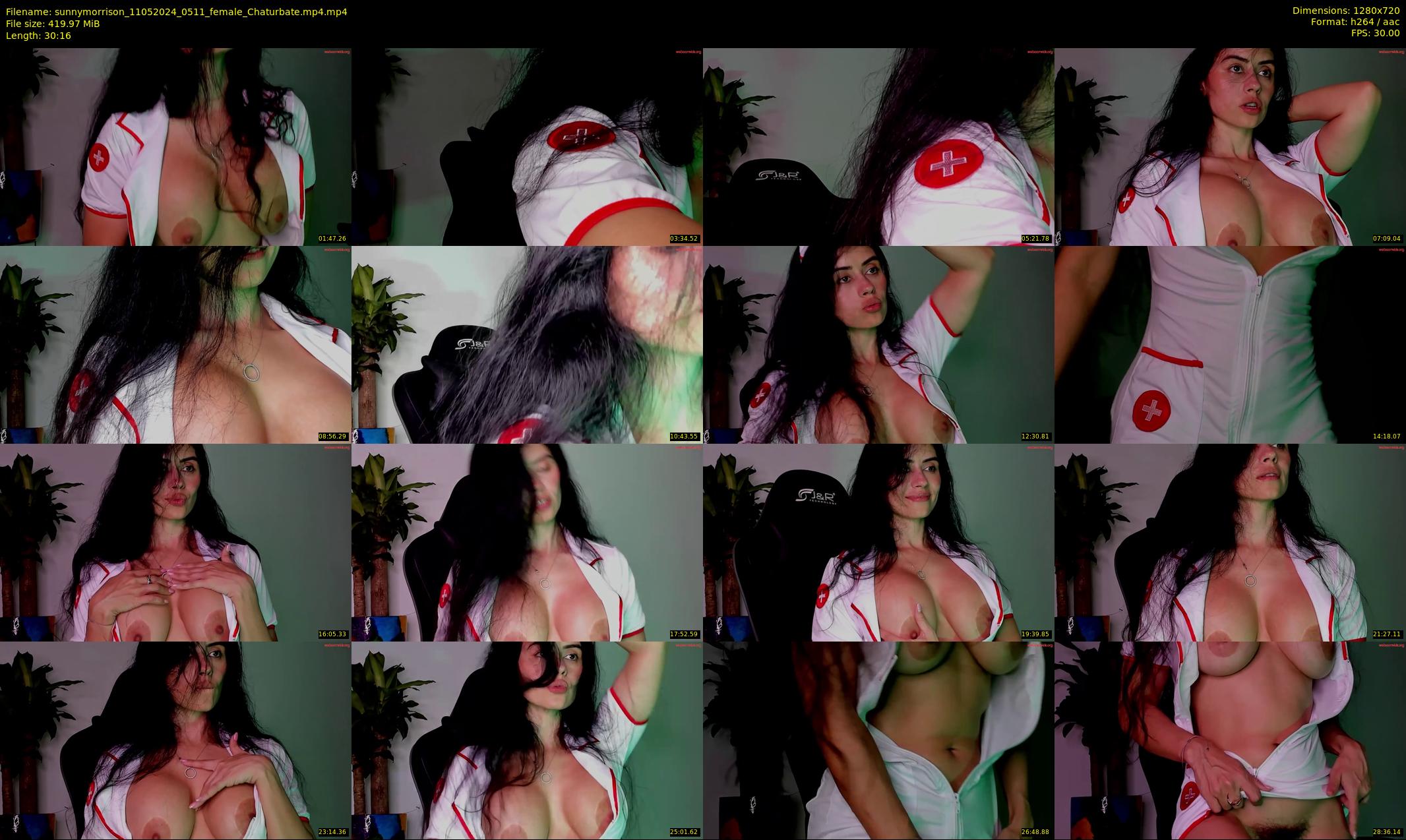sunnymorrison — 31 minute Chaturbate female cam show recording, 720p, May 11, 2024
