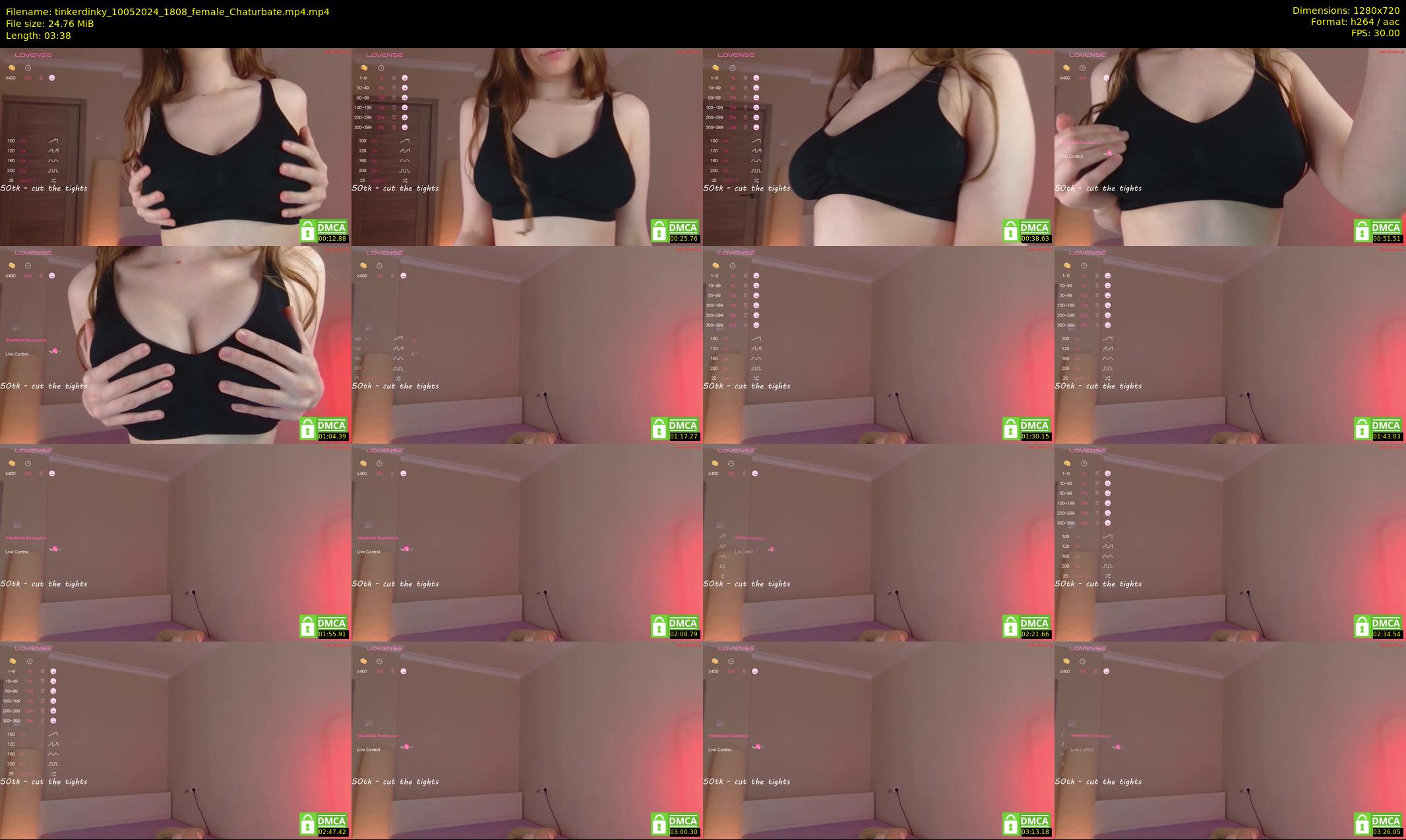 tinkerdinky — 4 minute Chaturbate female cam show recording, 720p, May 10, 2024