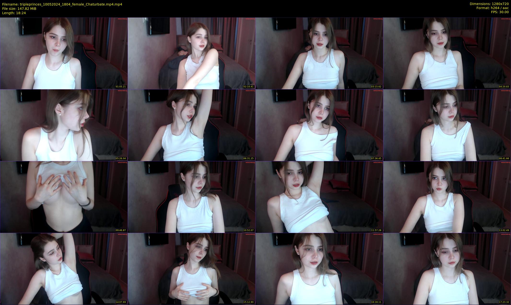 tripleprinces — 19 minute Chaturbate female cam show recording, 720p, May 10, 2024
