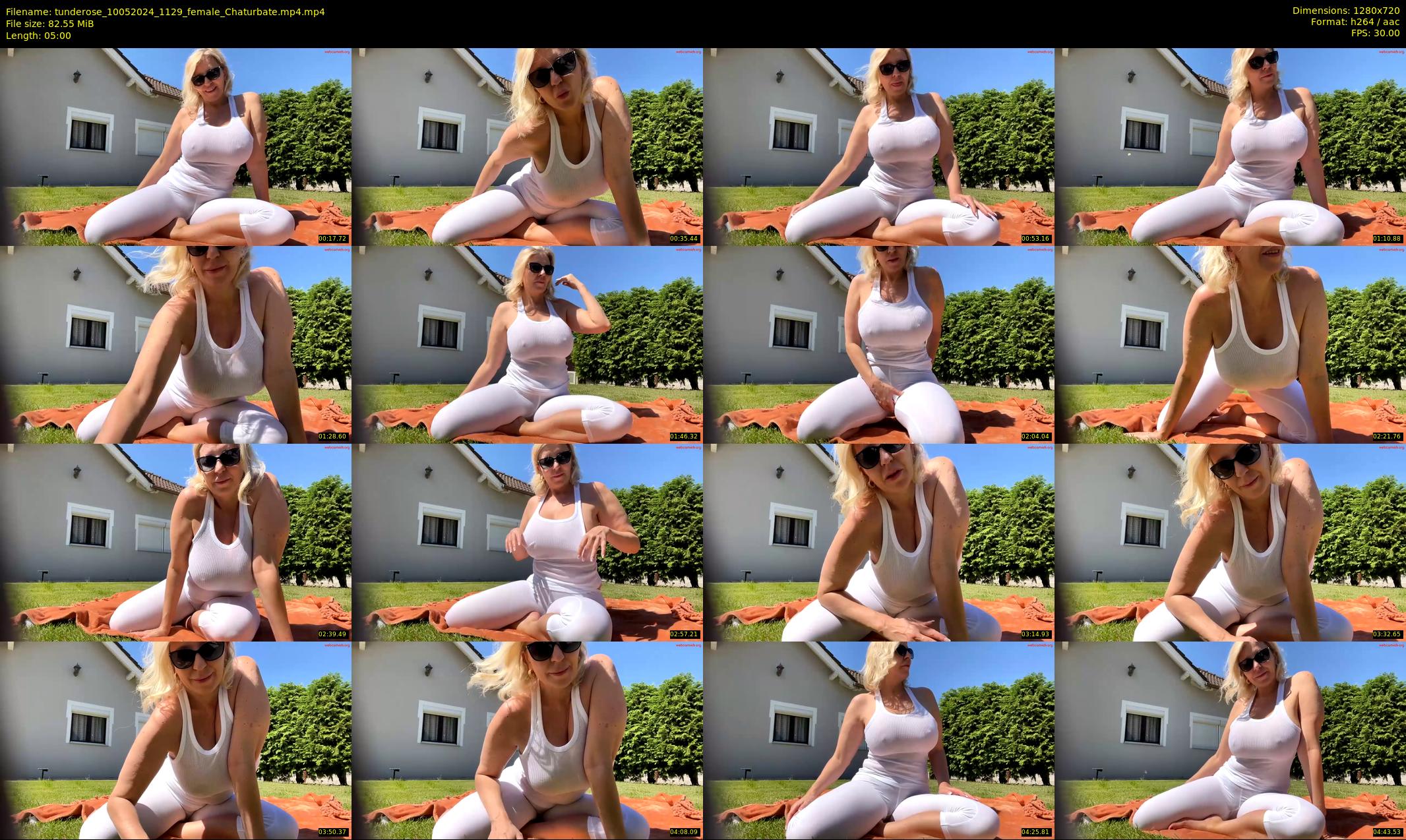 tunderose — 5 minute Chaturbate female cam show recording, 720p, May 10, 2024