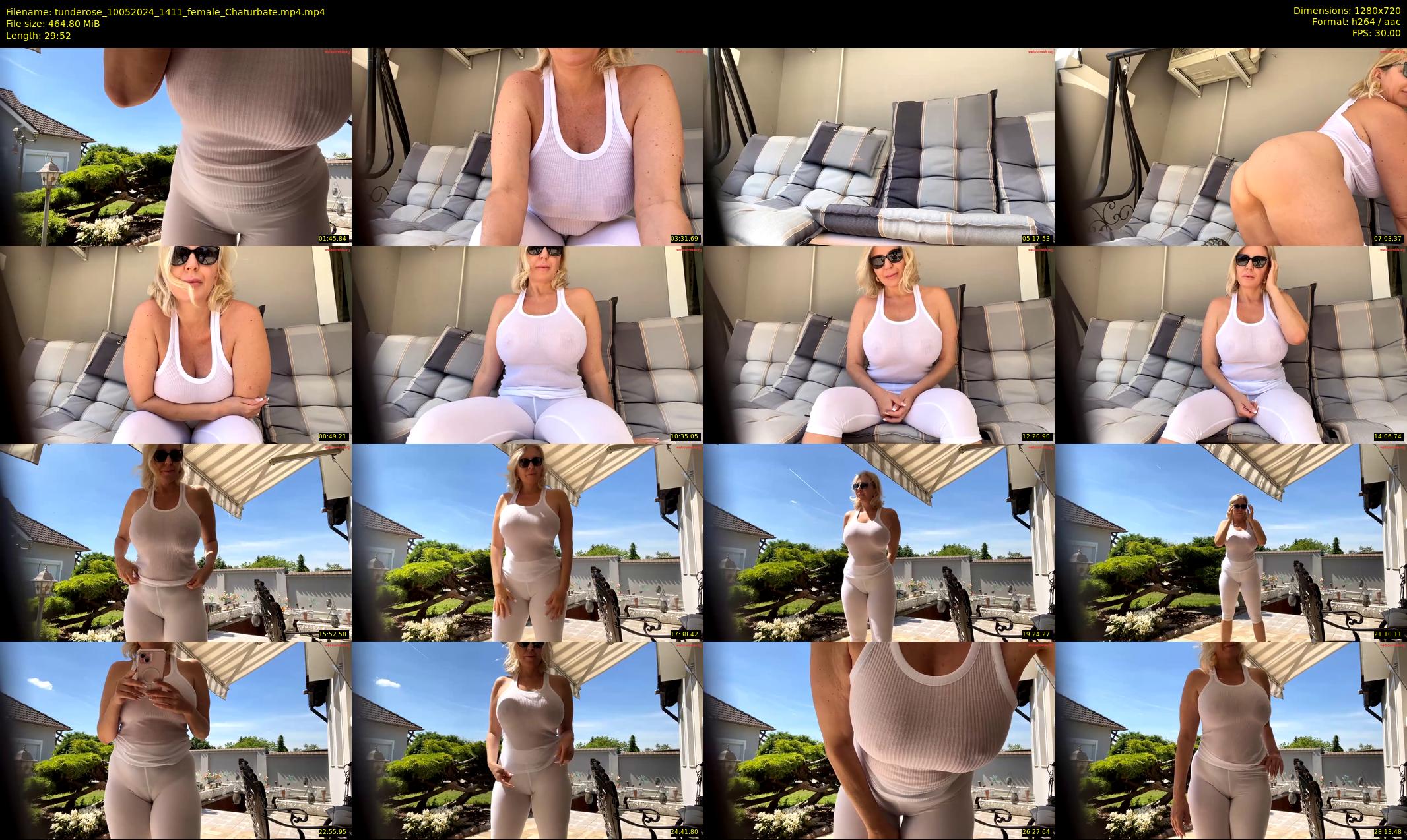 tunderose — 30 minute Chaturbate female cam show recording, 720p, May 10, 2024