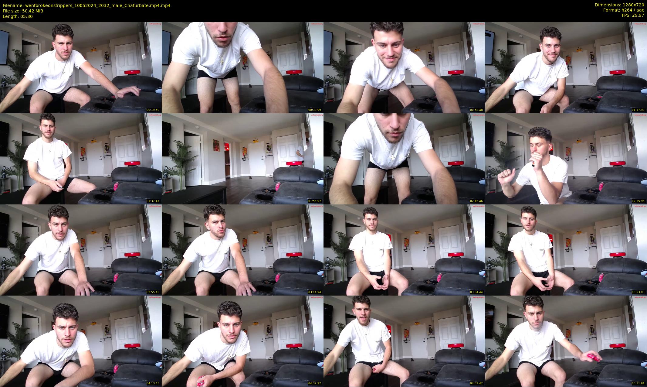 wentbrokeonstrippers — 6 minute Chaturbate male cam show recording, 720p, May 10, 2024