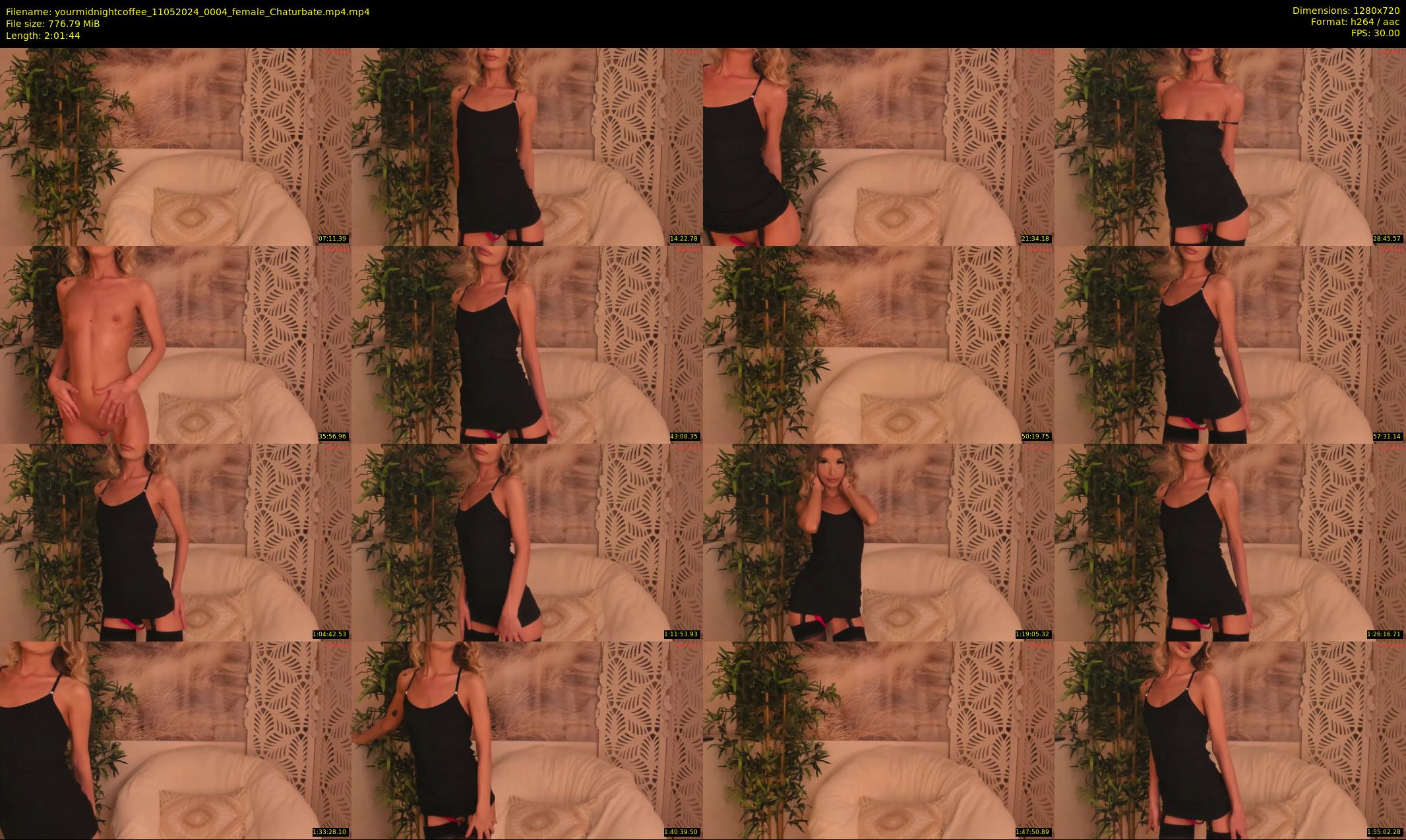 yourmidnightcoffee — 122 minute Chaturbate female cam show recording, 720p, May 11, 2024