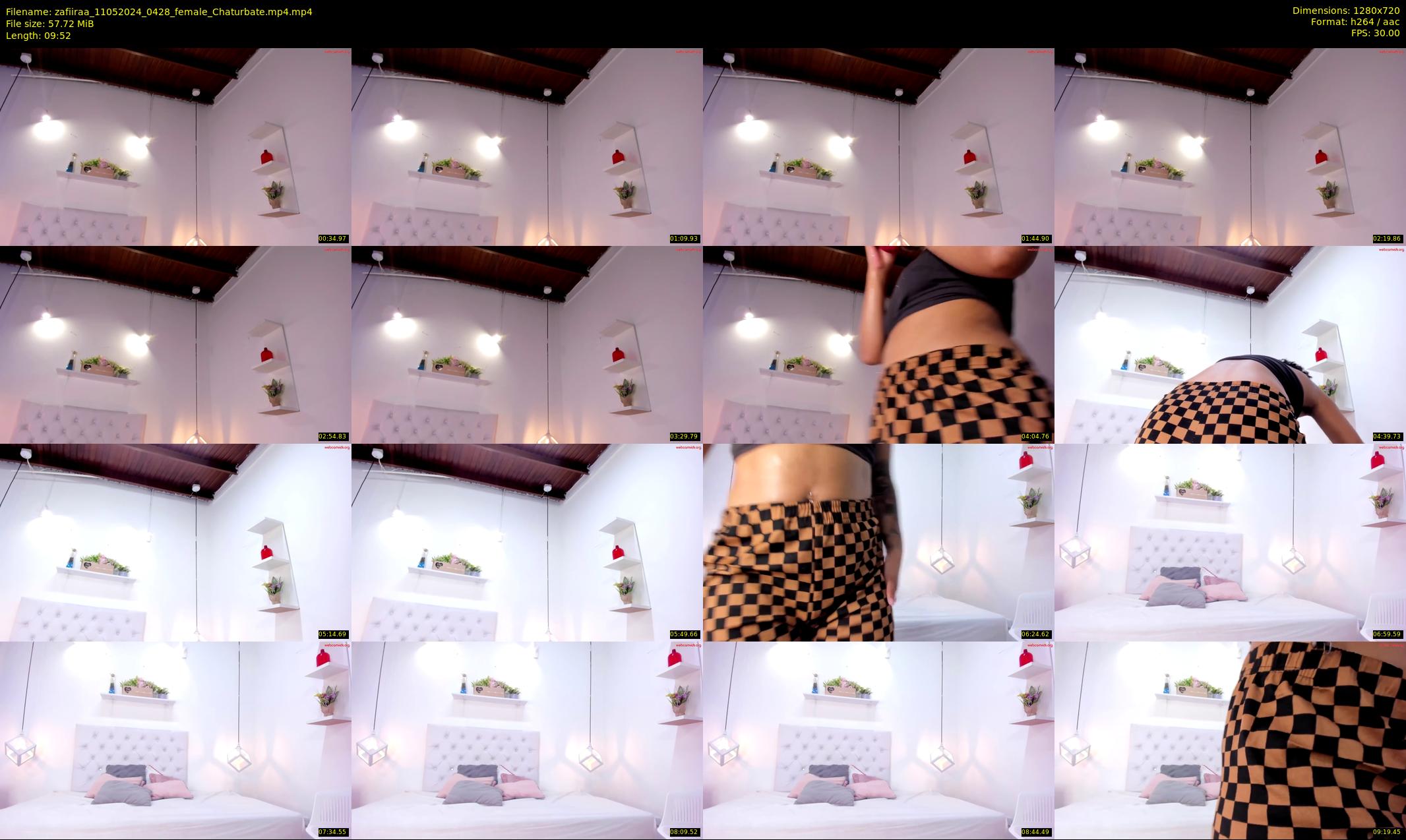 zafiiraa — 10 minute Chaturbate female cam show recording, 720p, May 11, 2024