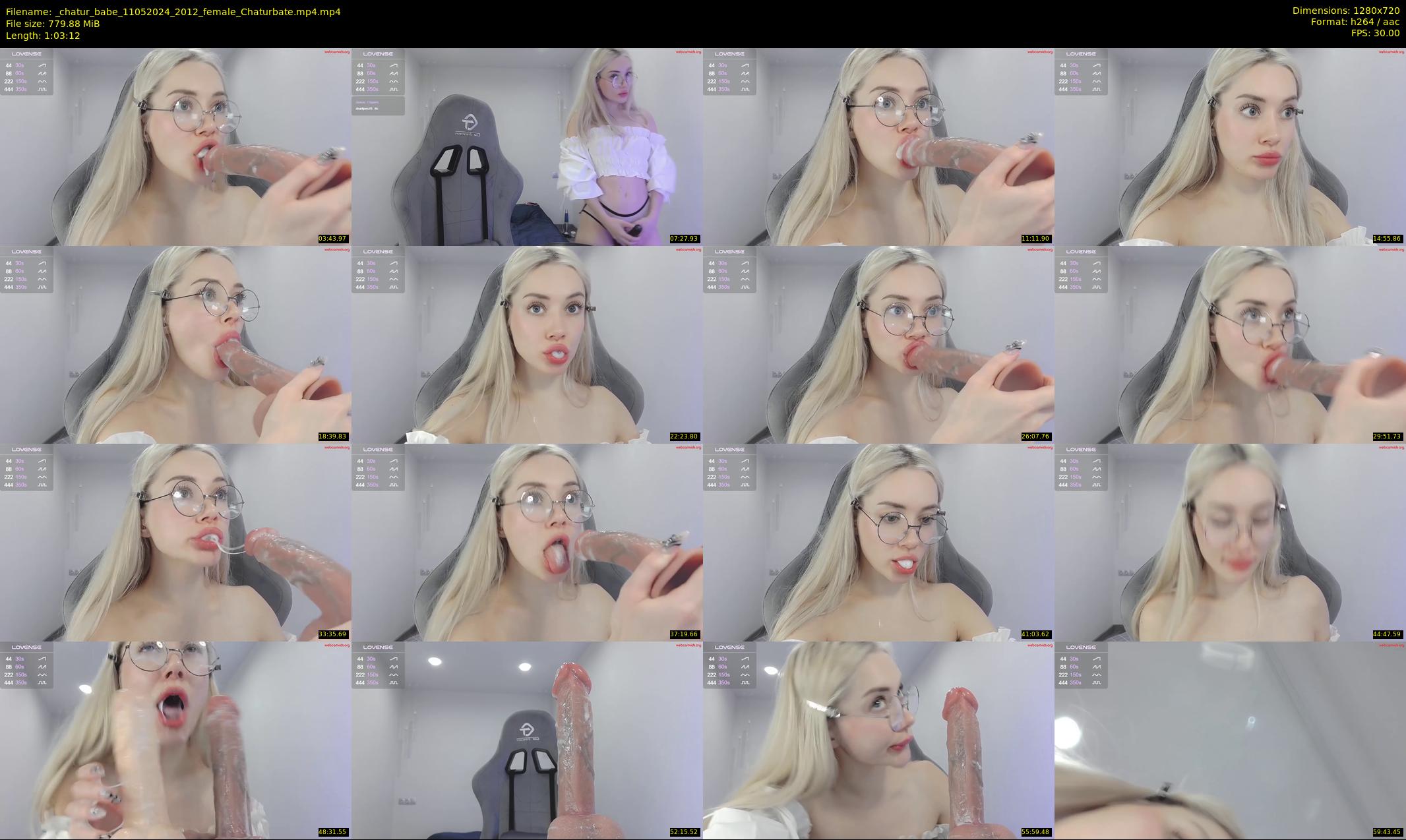 _chatur_babe — 64 minute Chaturbate female cam show recording, 720p, May 11, 2024