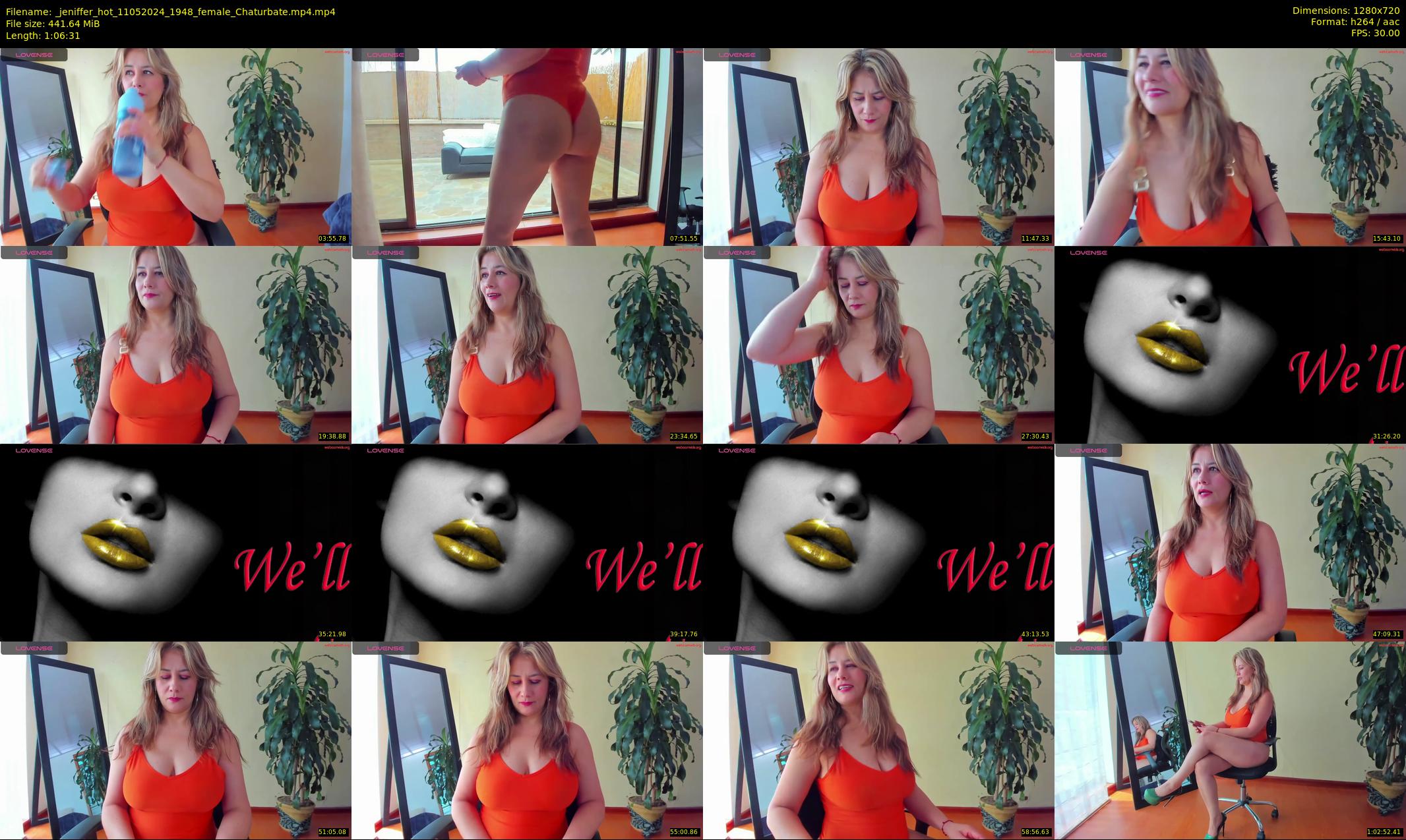 _jeniffer_hot — 67 minute Chaturbate female cam show recording, 720p, May 11, 2024