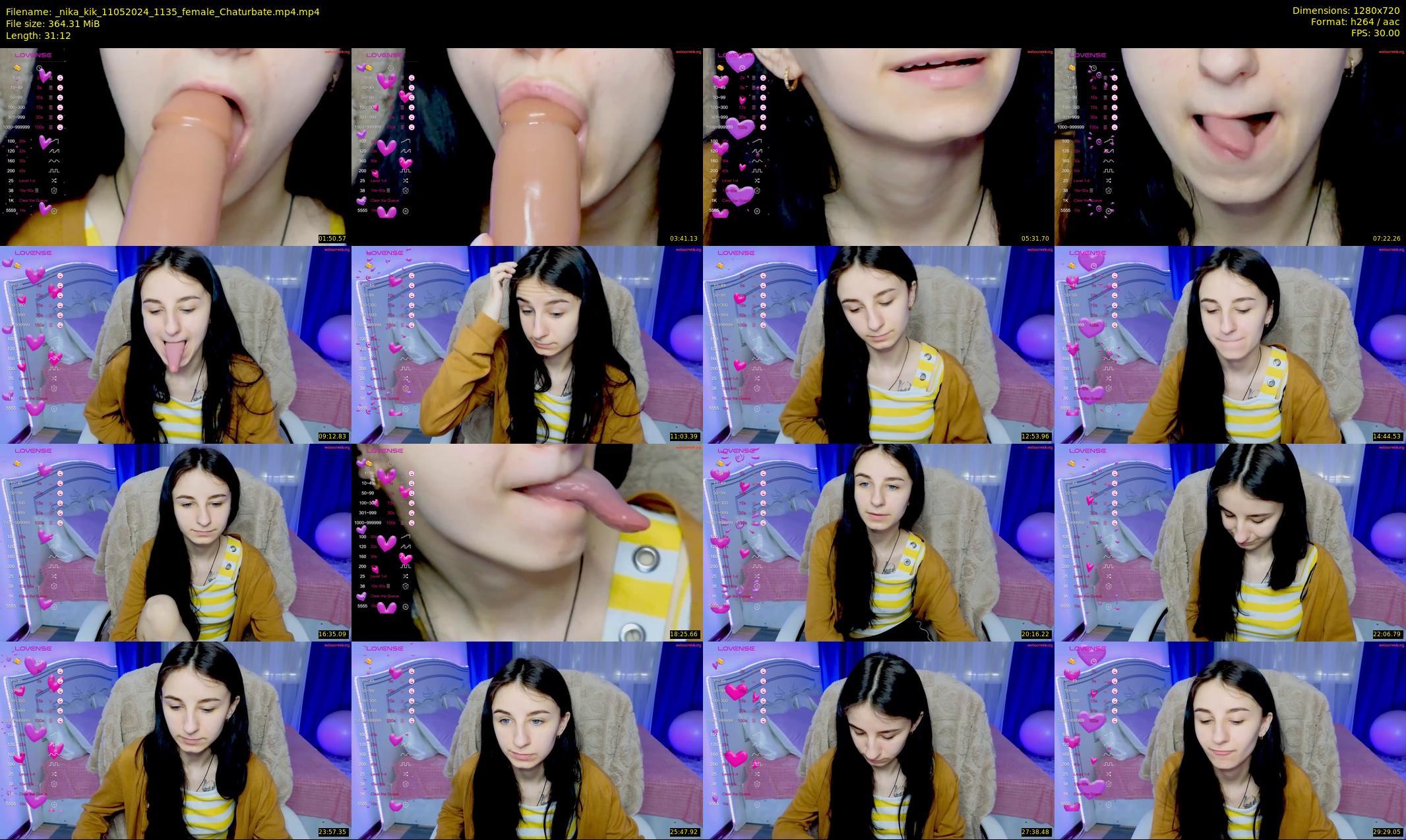 _nika_kik — 32 minute Chaturbate female cam show recording, 720p, May 11, 2024