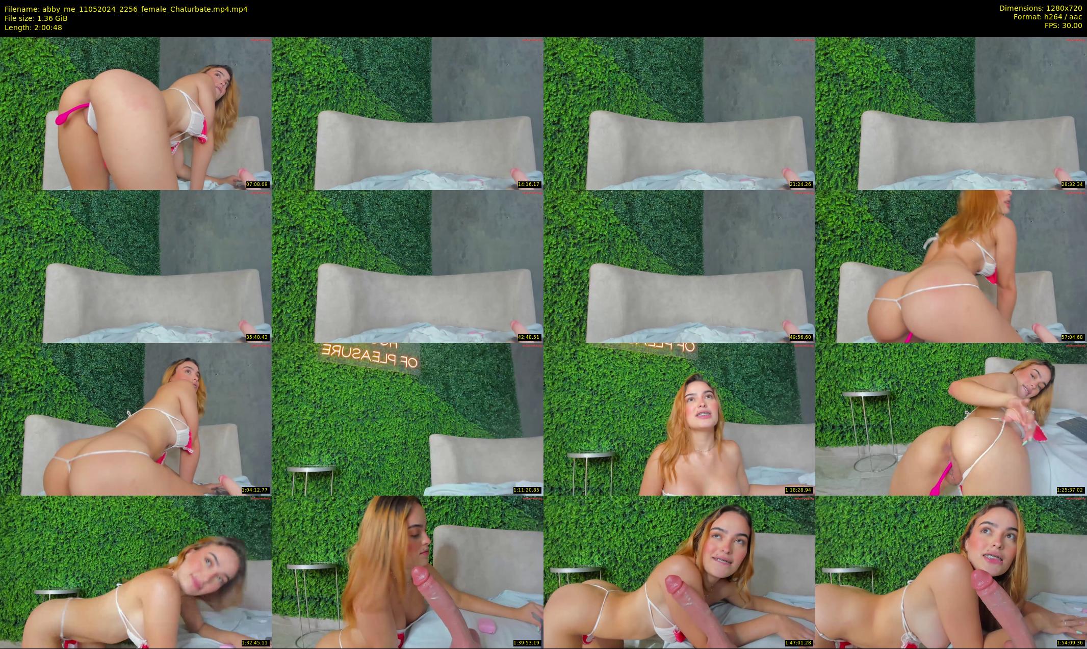abby_me — 121 minute Chaturbate female cam show recording, 720p, May 11, 2024