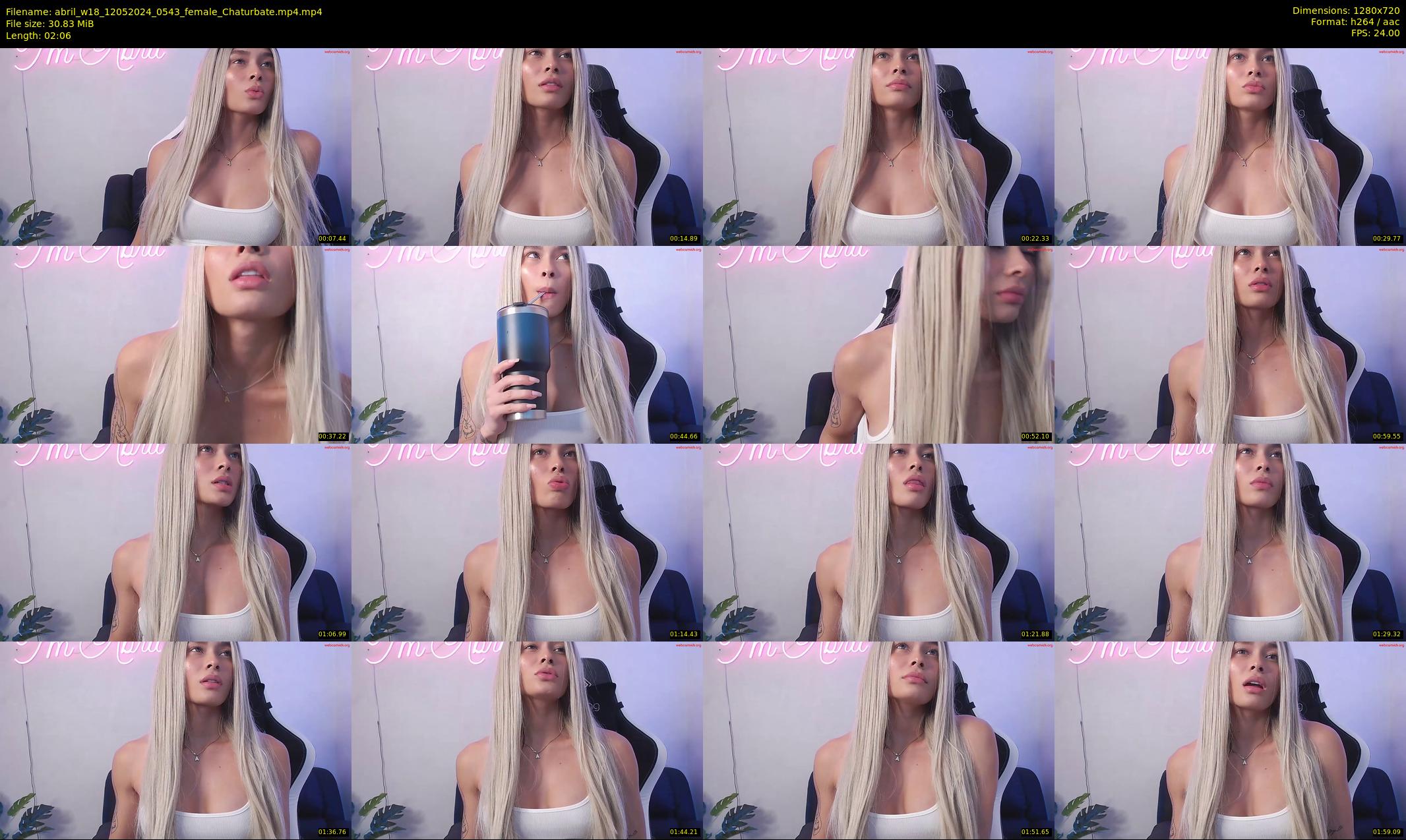 abril_w18 — 3 minute Chaturbate female cam show recording, 720p, May 12, 2024