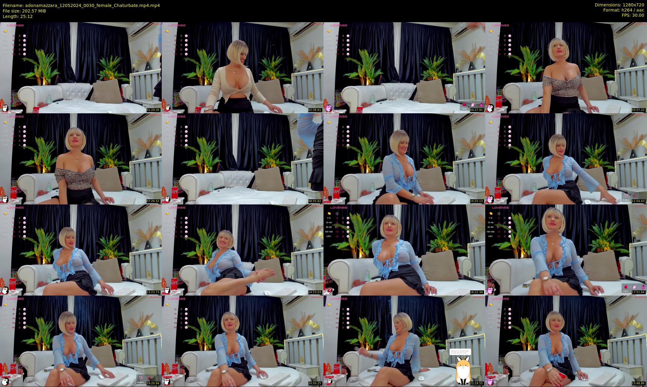 adonamazzara — 26 minute Chaturbate female cam show recording, 720p, May 12, 2024