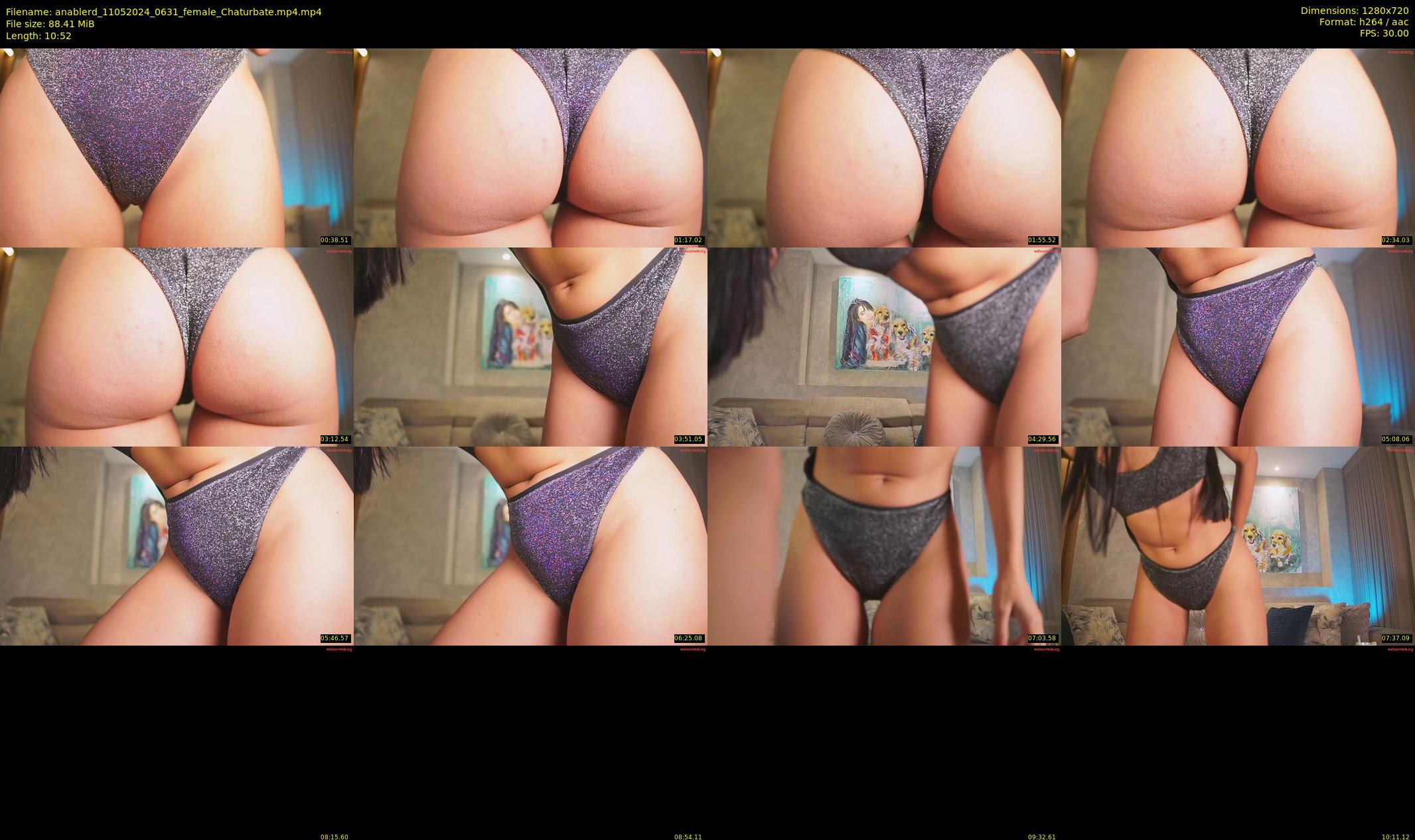 anablerd — 11 minute Chaturbate female cam show recording, 720p, May 11, 2024