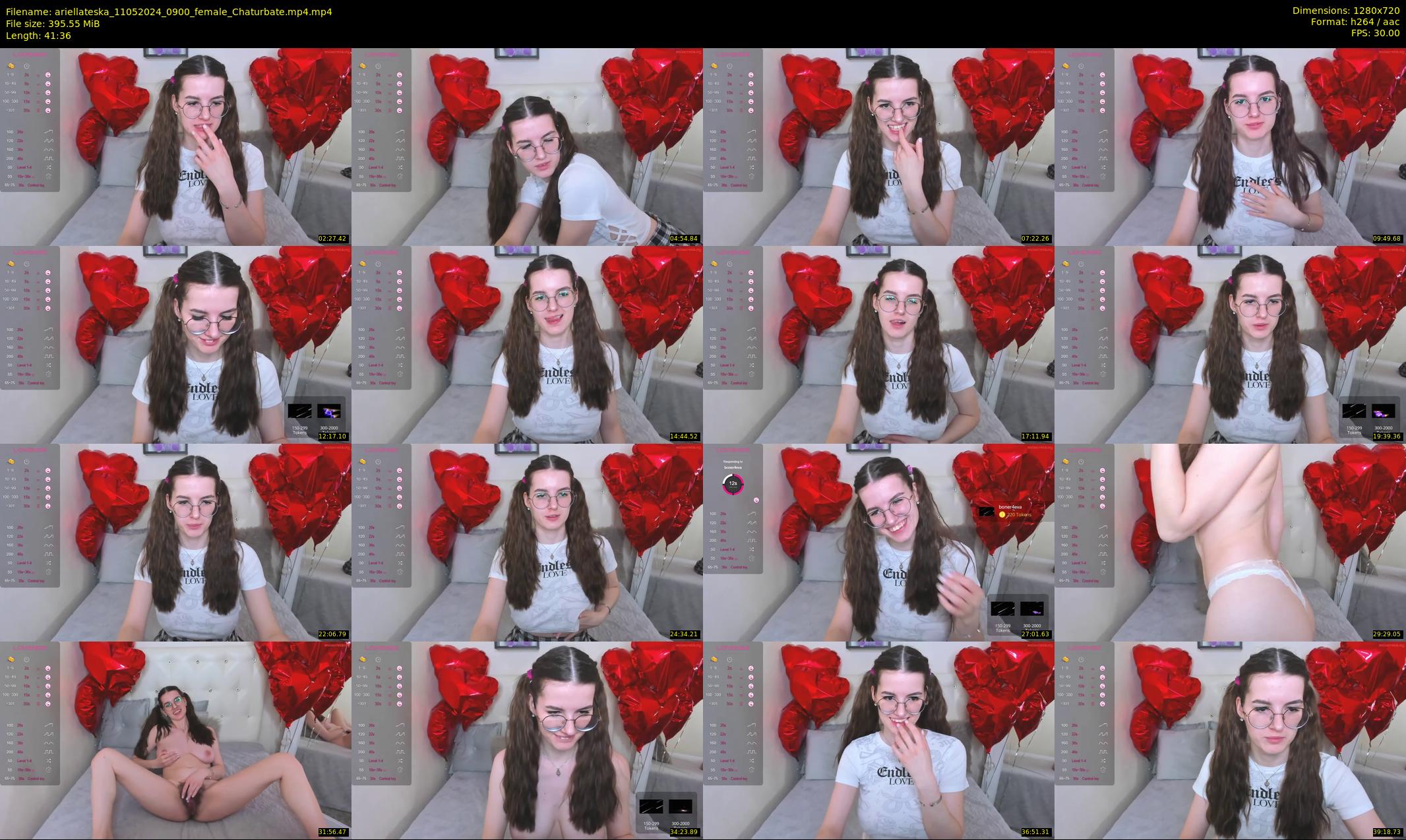 ariellateska — 42 minute Chaturbate female cam show recording, 720p, May 11, 2024