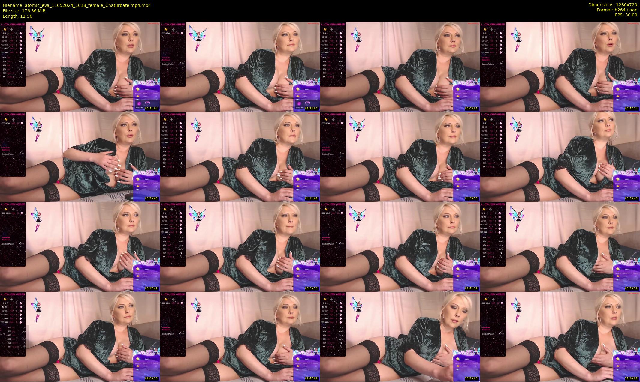 atomic_eva — 12 minute Chaturbate female cam show recording, 720p, May 11, 2024