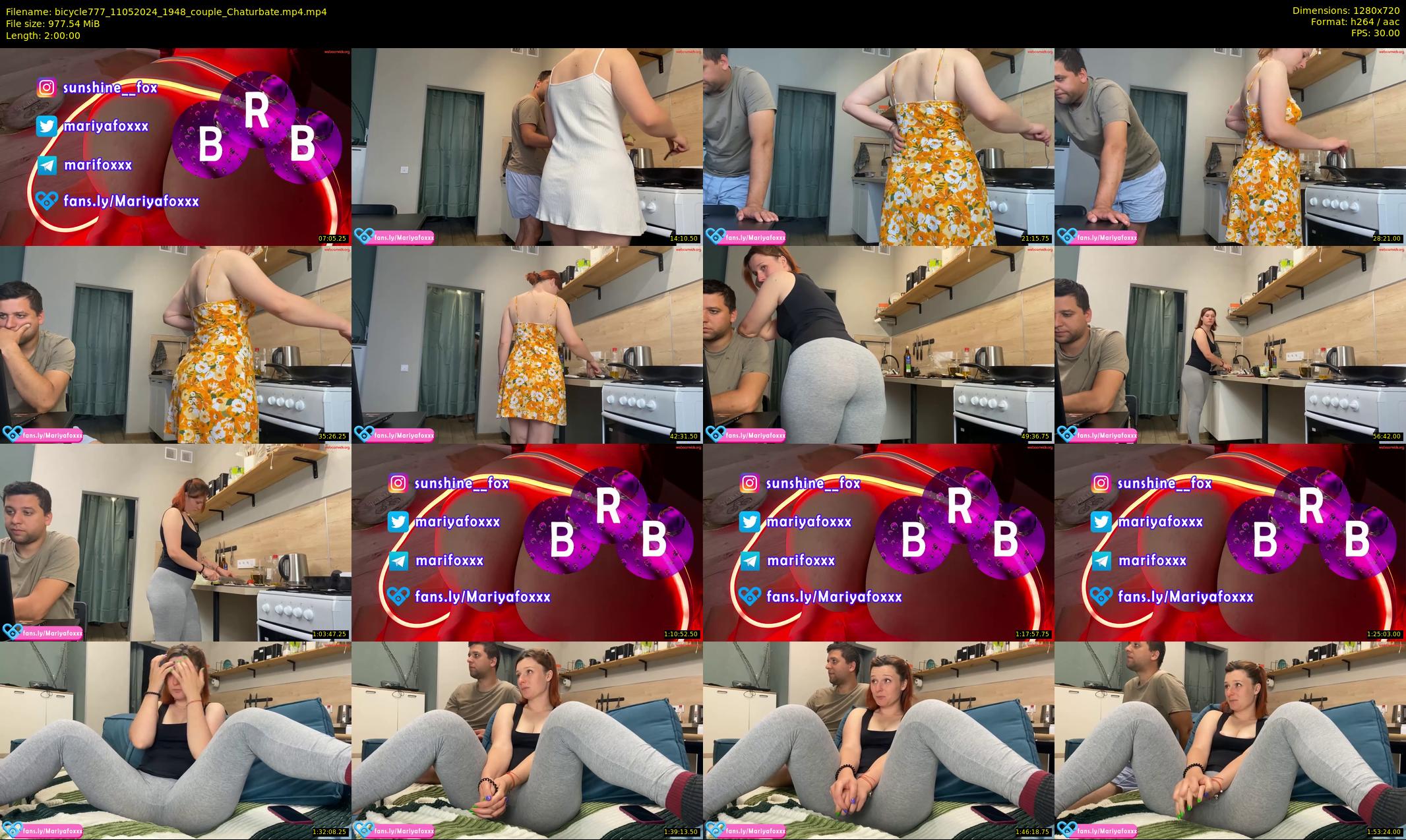 bicycle777 — 120 minute Chaturbate couple cam show recording, 720p, May 11, 2024