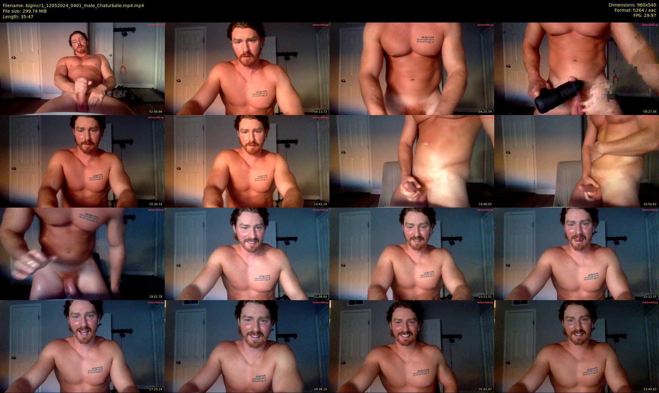 bigmcr1 — 36 minute Chaturbate male cam show recording, 480p, May 12, 2024