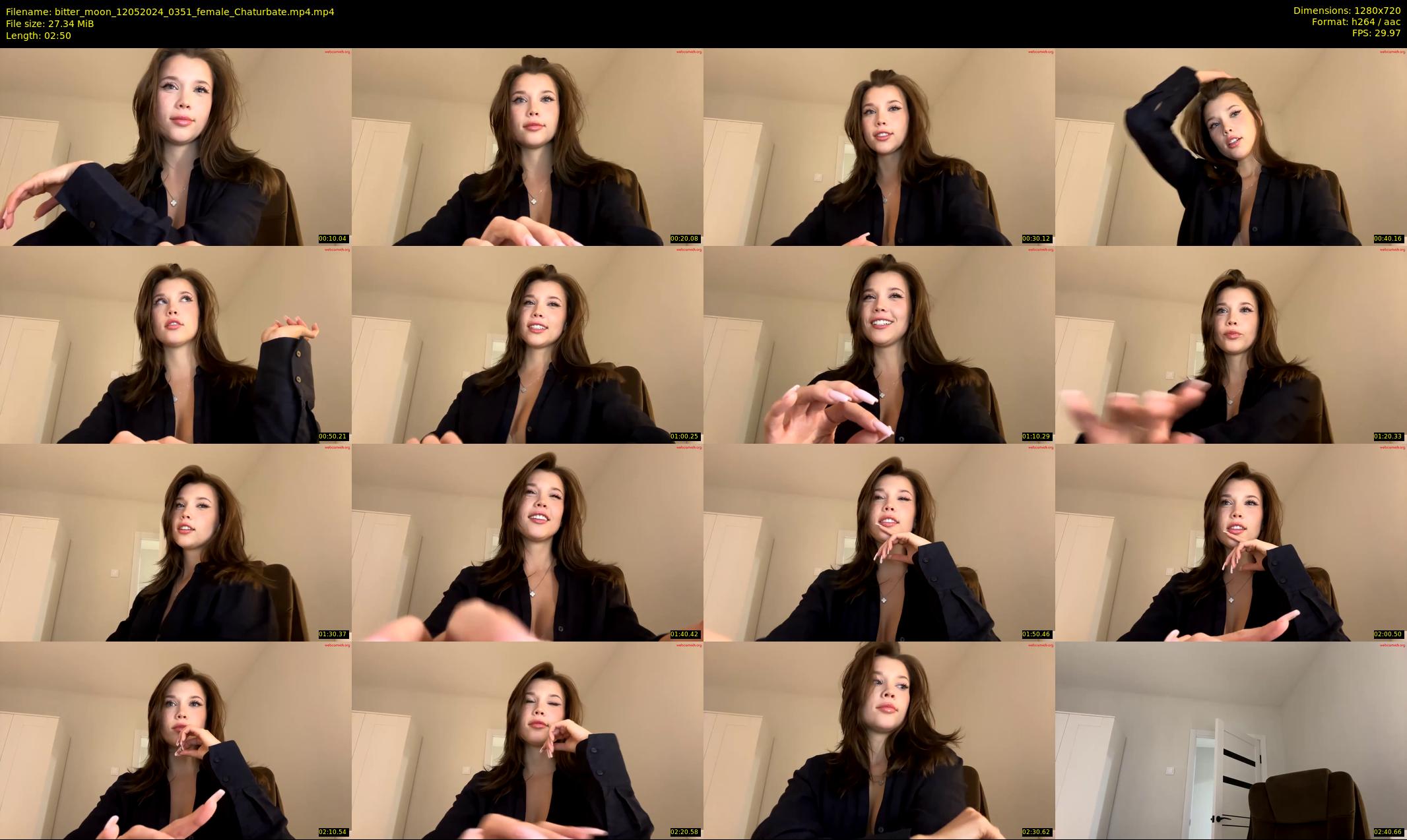 bitter_moon — 3 minute Chaturbate female cam show recording, 720p, May 12, 2024