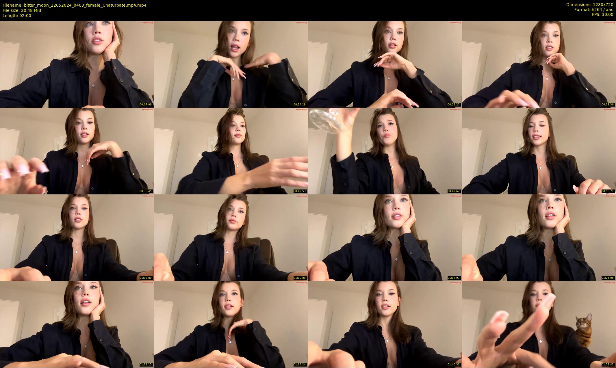 bitter_moon — 2 minute Chaturbate female cam show recording, 720p, May 12, 2024