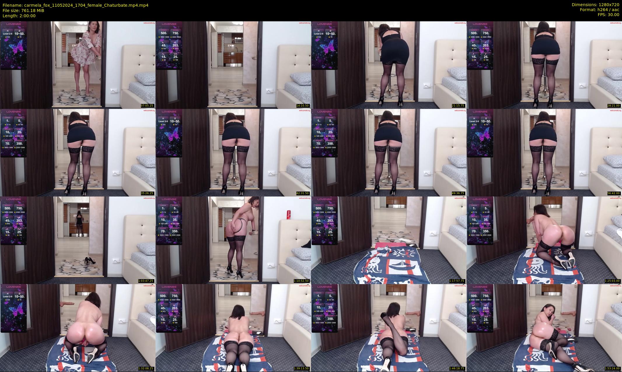 carmela_fox — 120 minute Chaturbate female cam show recording, 720p, May 11, 2024