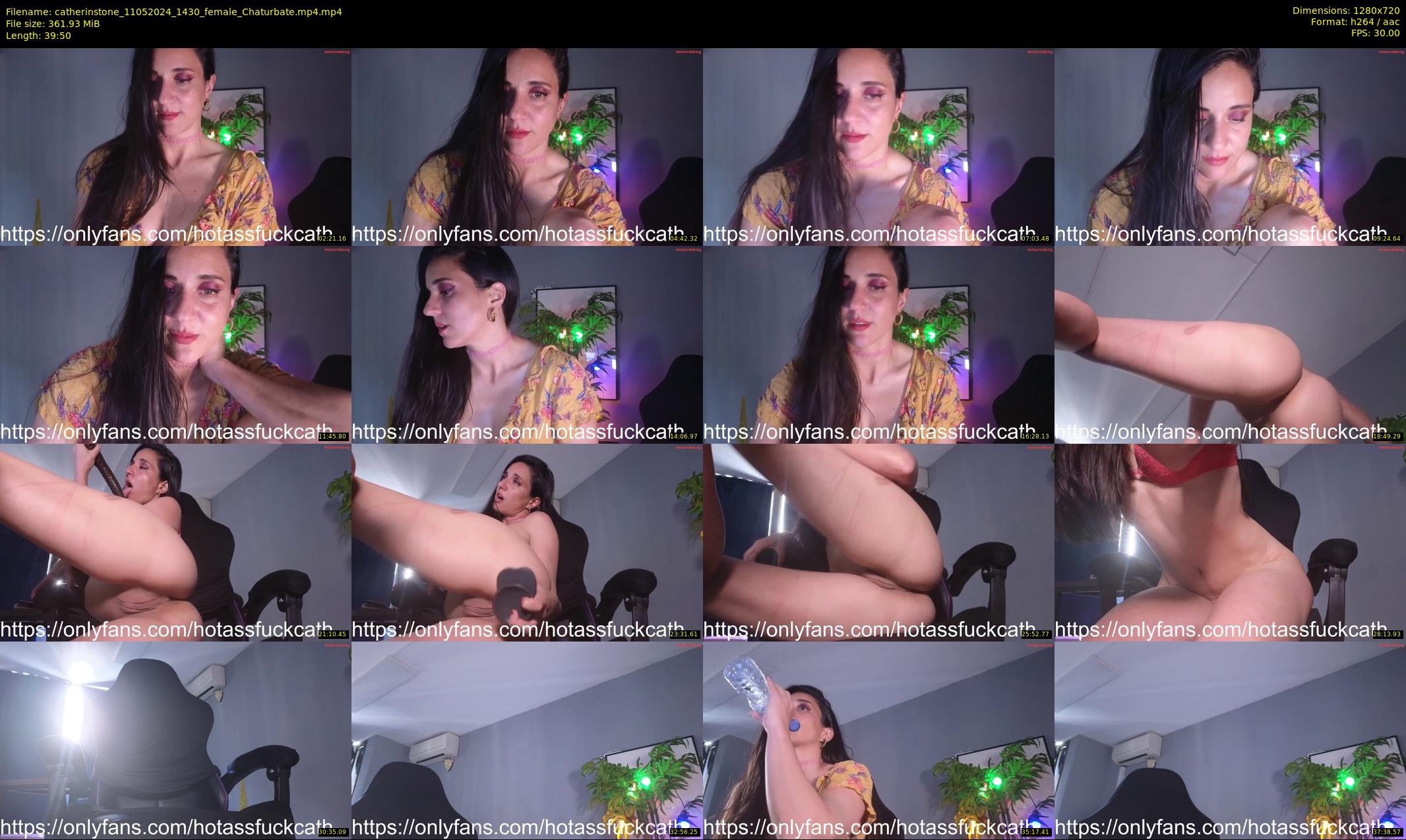 catherinstone — 40 minute Chaturbate female cam show recording, 720p, May 11, 2024