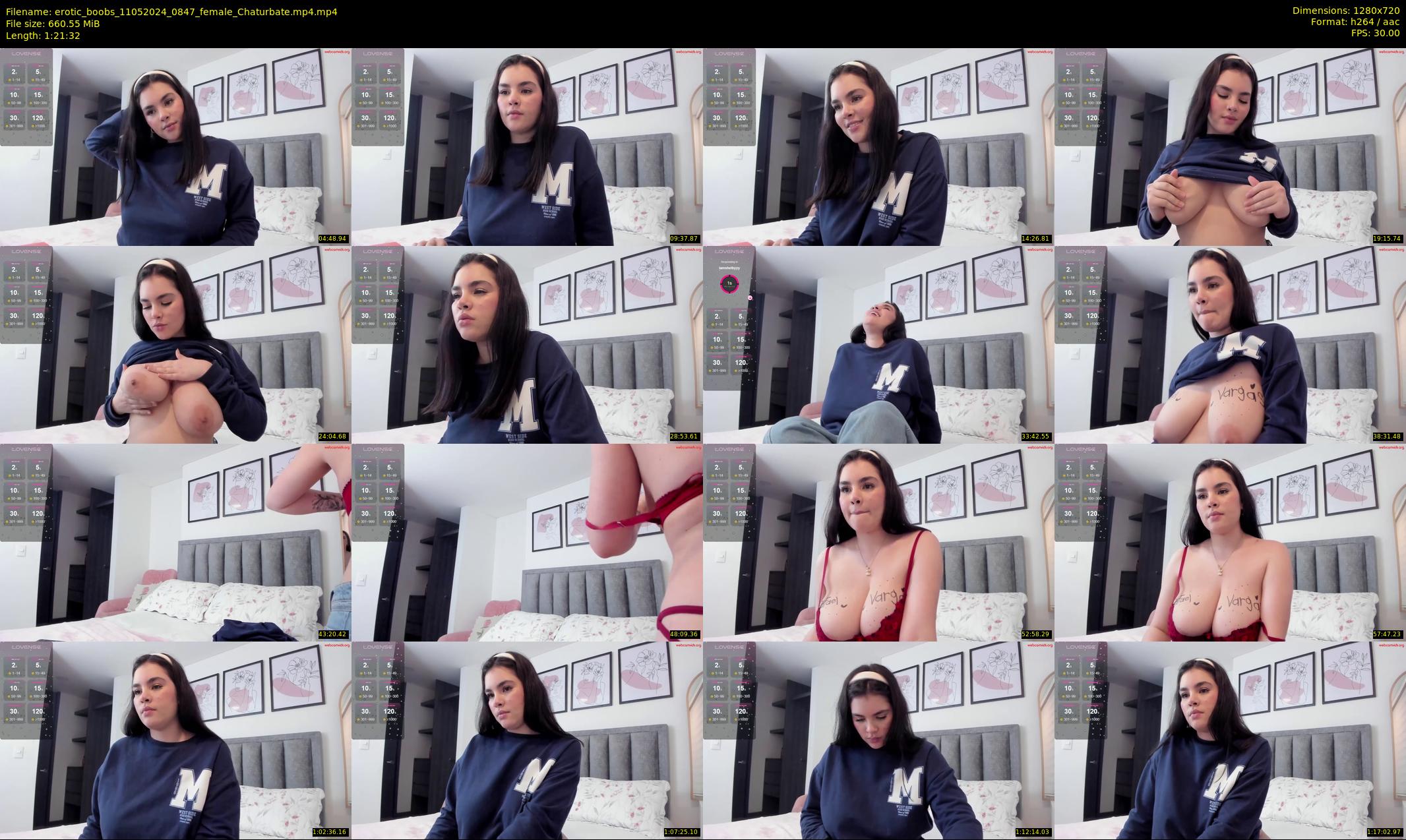 erotic_boobs — 82 minute Chaturbate female cam show recording, 720p, May 11, 2024