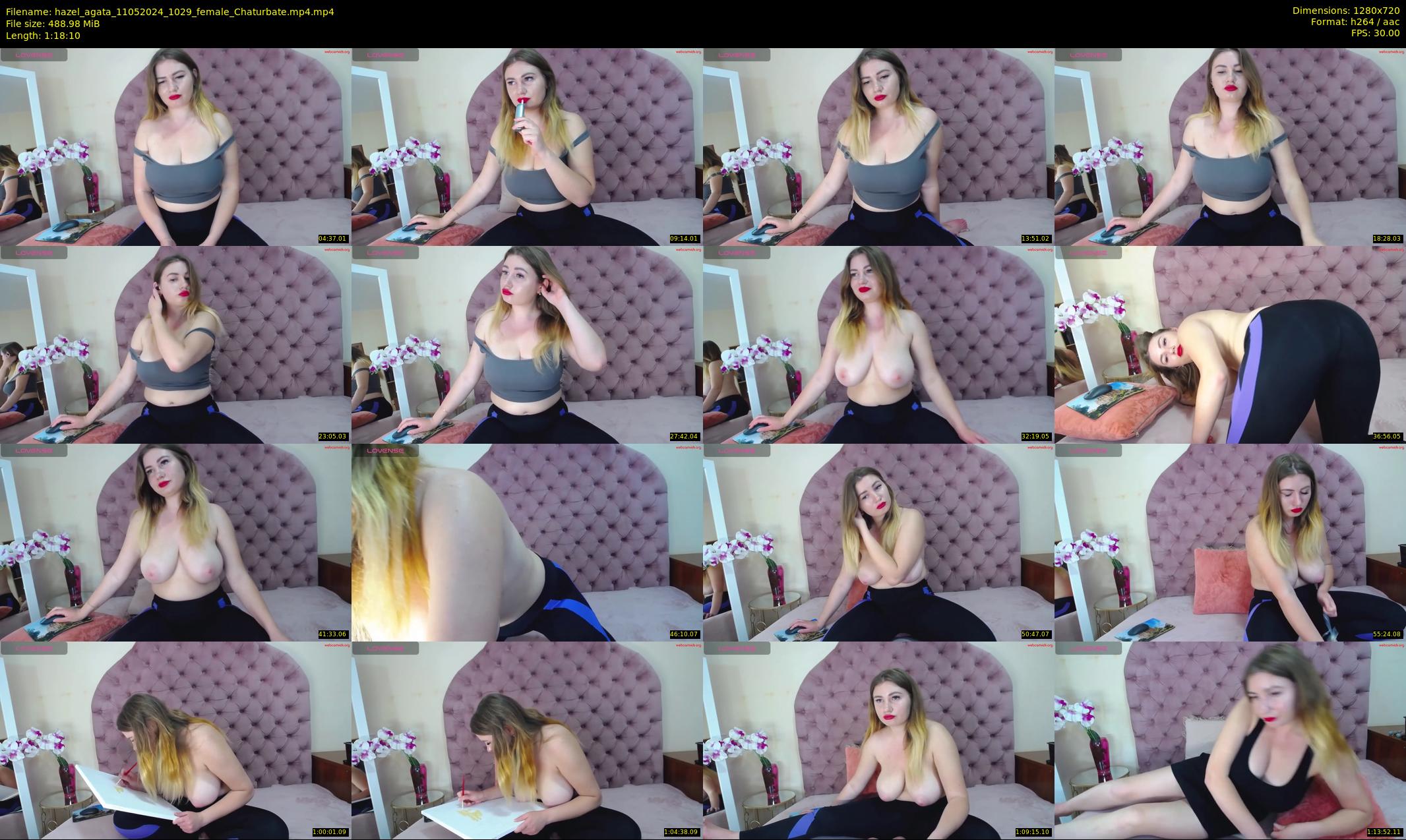 hazel_agata — 79 minute Chaturbate female cam show recording, 720p, May 11, 2024