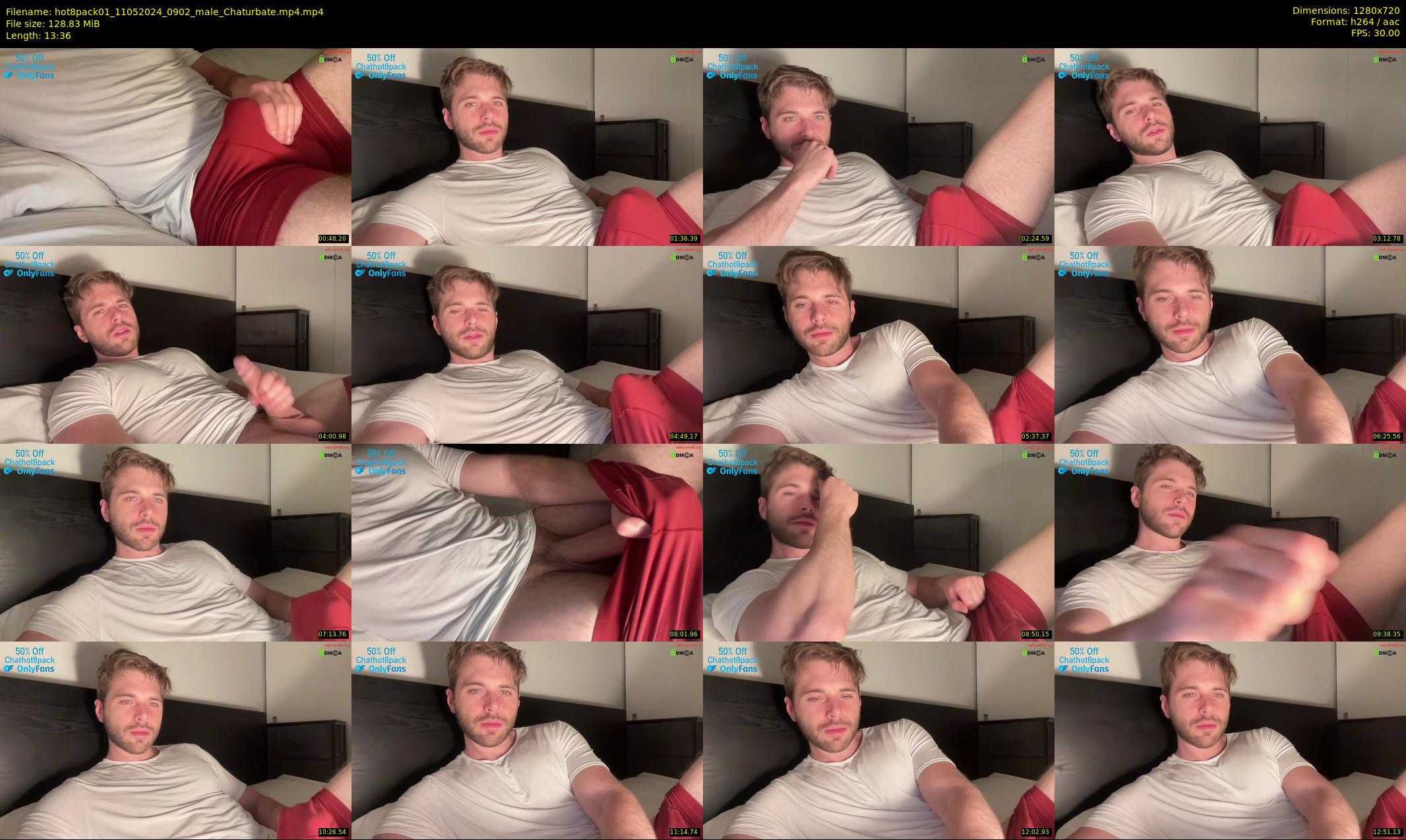 hot8pack01 — 14 minute Chaturbate male cam show recording, 720p, May 11, 2024