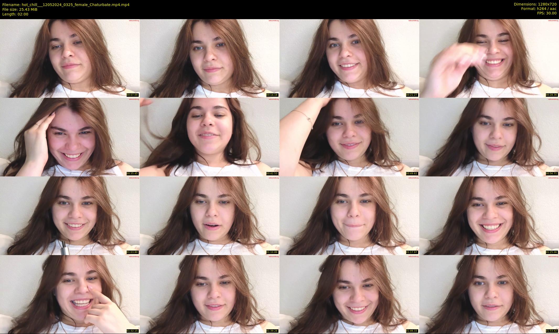 hot_chill__ — 2 minute Chaturbate female cam show recording, 720p, May 12, 2024