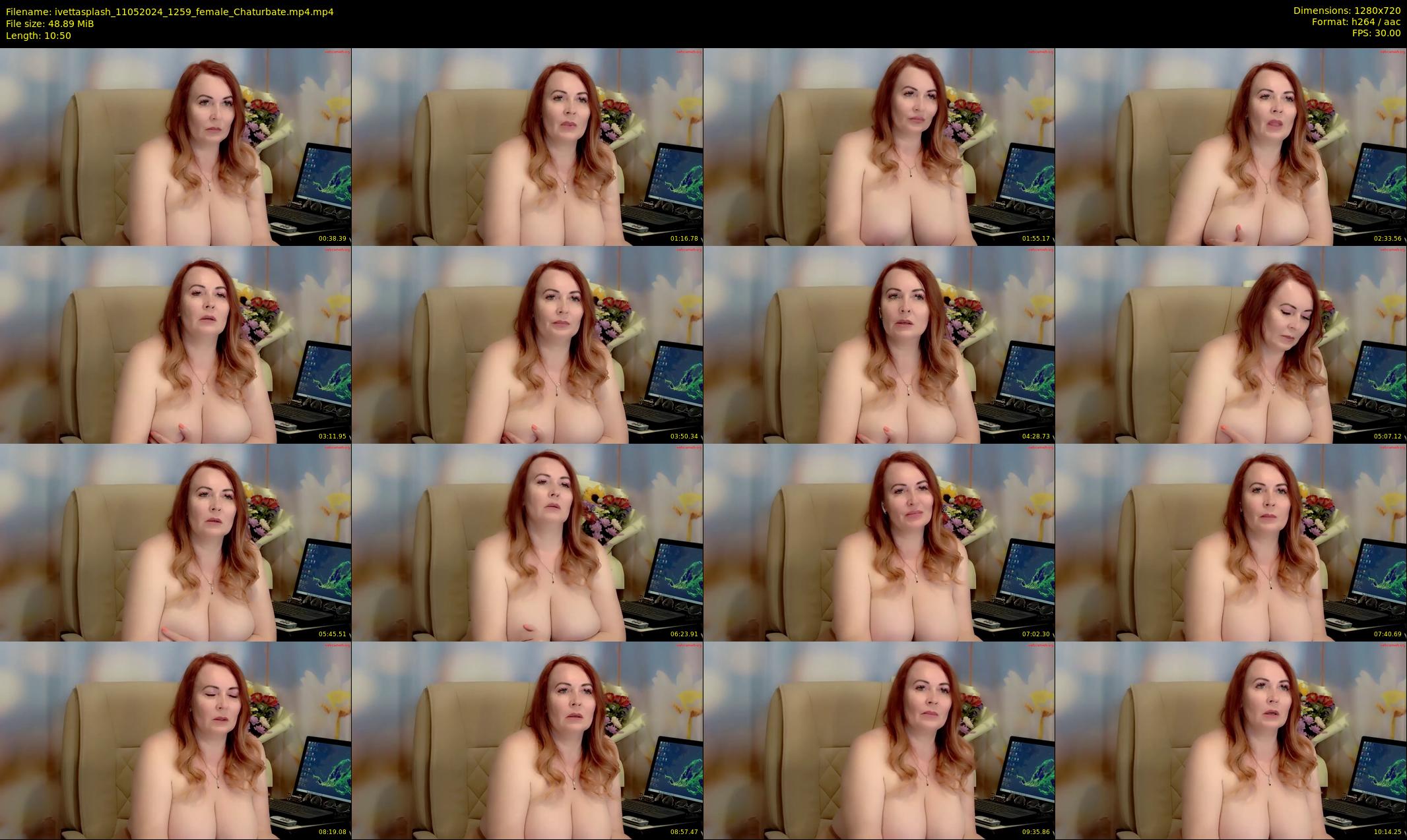 ivettasplash — 11 minute Chaturbate female cam show recording, 720p, May 11, 2024