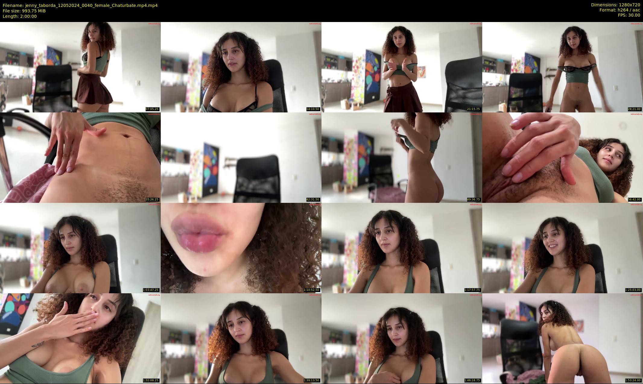 jenny_taborda — 120 minute Chaturbate female cam show recording, 720p, May 12, 2024
