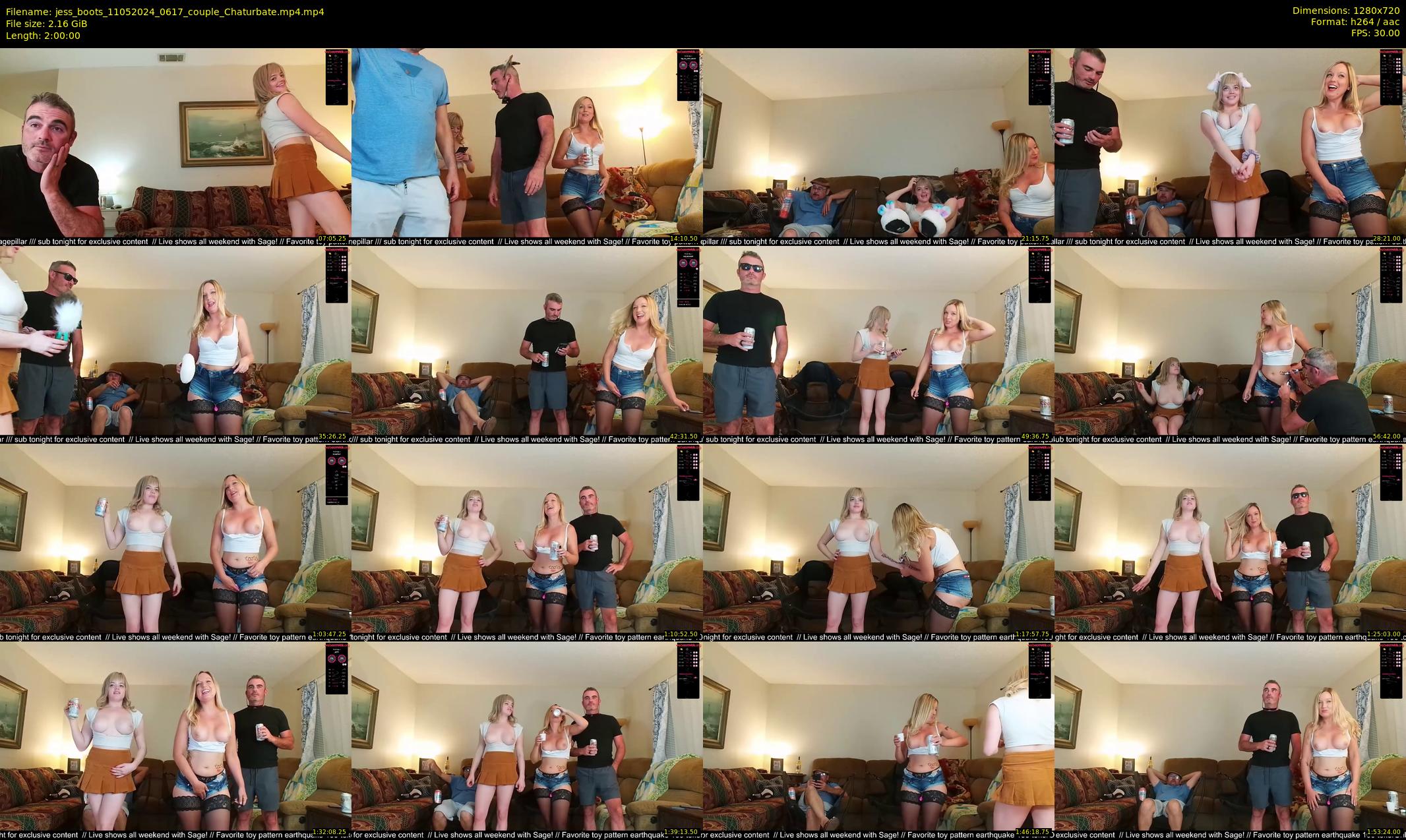 jess_boots — 120 minute Chaturbate female cam show recording, 720p, May 11, 2024