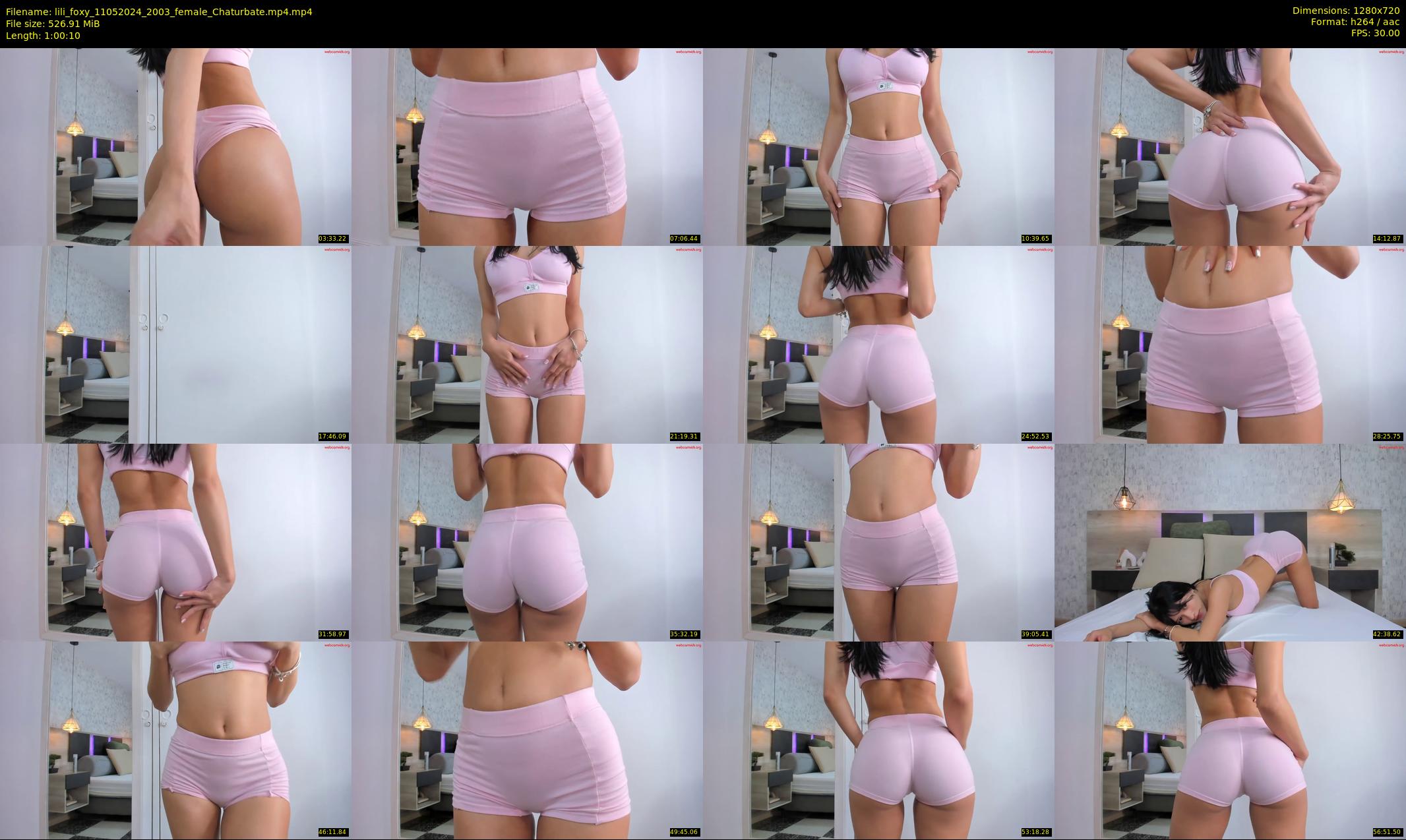 lili_foxy — 61 minute Chaturbate female cam show recording, 720p, May 11, 2024