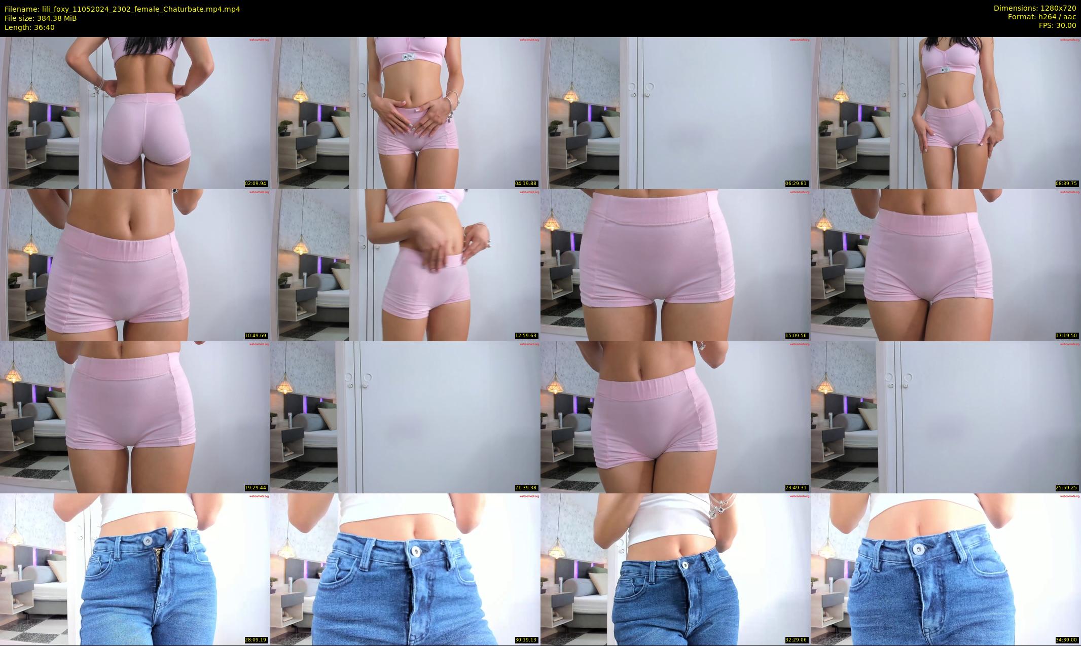 lili_foxy — 37 minute Chaturbate female cam show recording, 720p, May 11, 2024