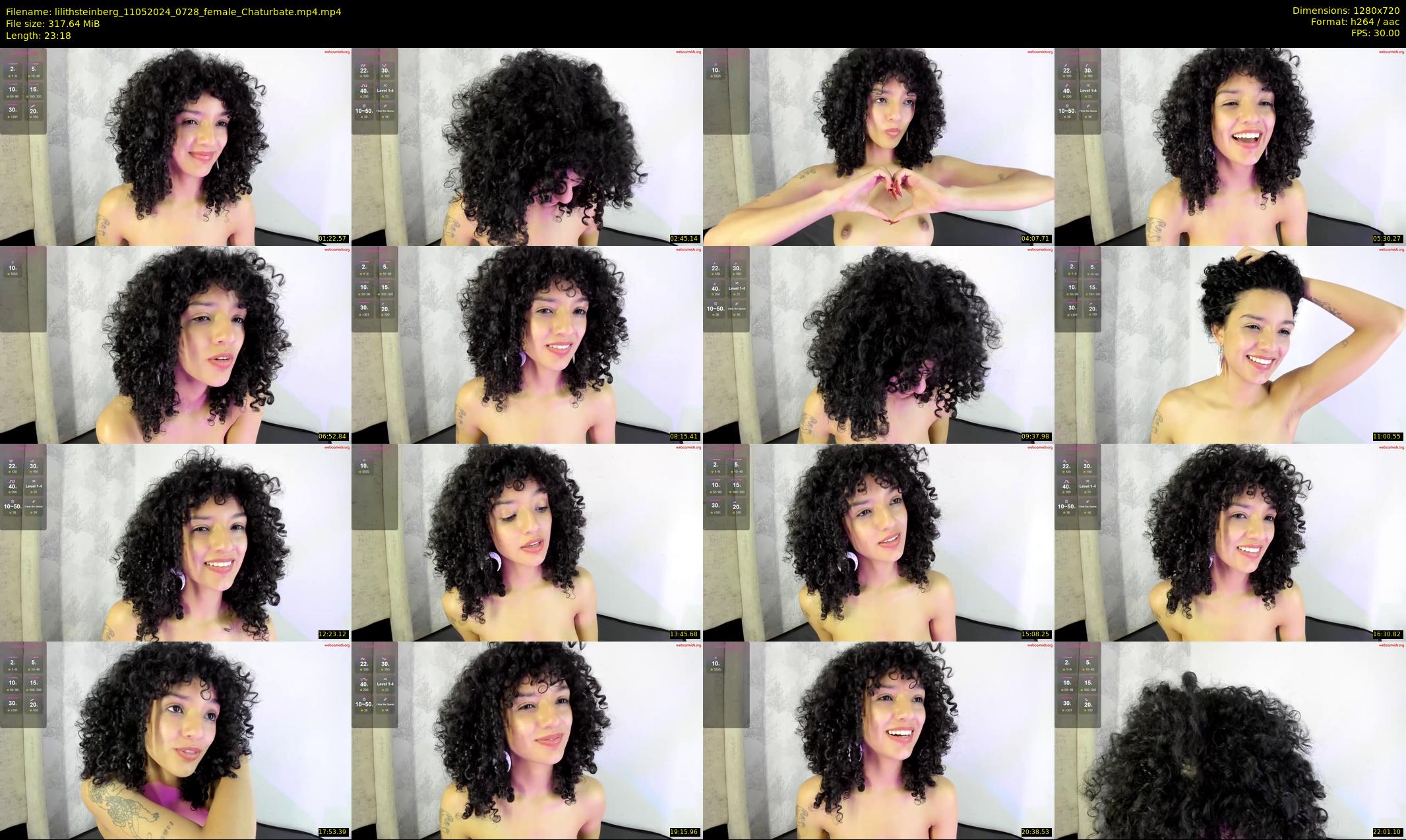 lilithsteinberg — 24 minute Chaturbate female cam show recording, 720p, May 11, 2024