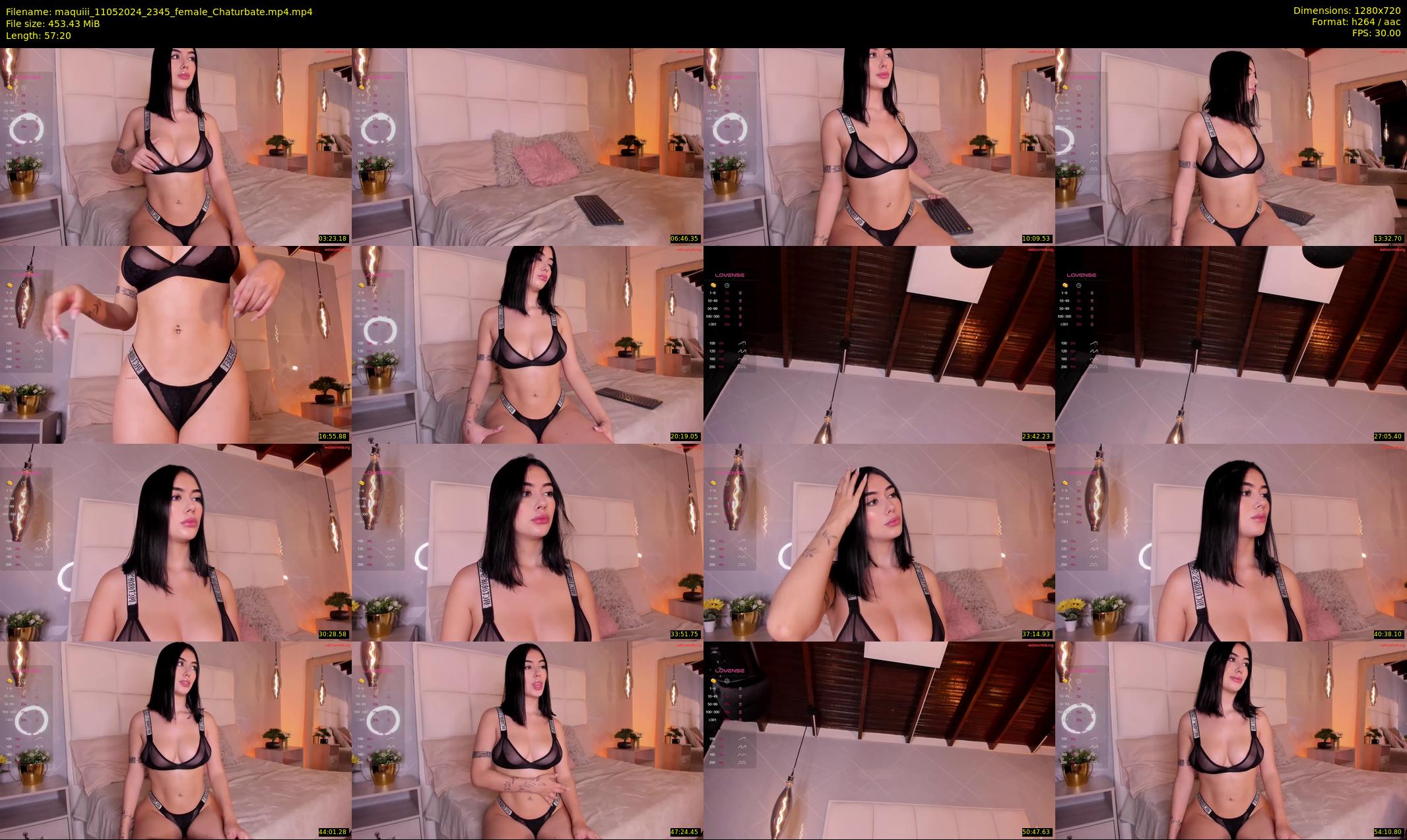 maquiii — 58 minute Chaturbate female cam show recording, 720p, May 11, 2024