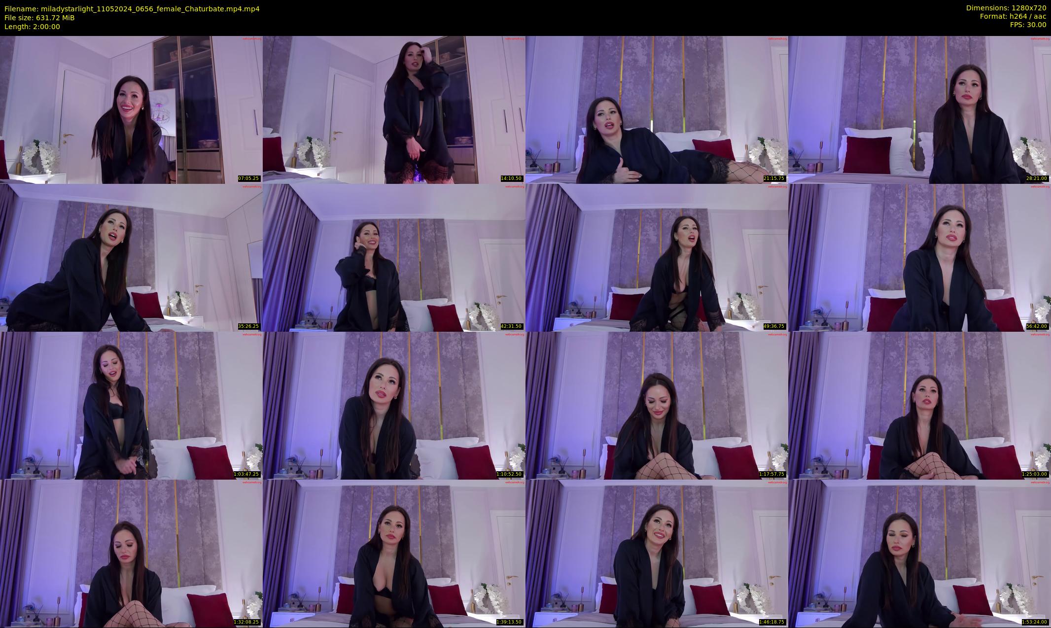 miladystarlight — 120 minute Chaturbate female cam show recording, 720p, May 11, 2024