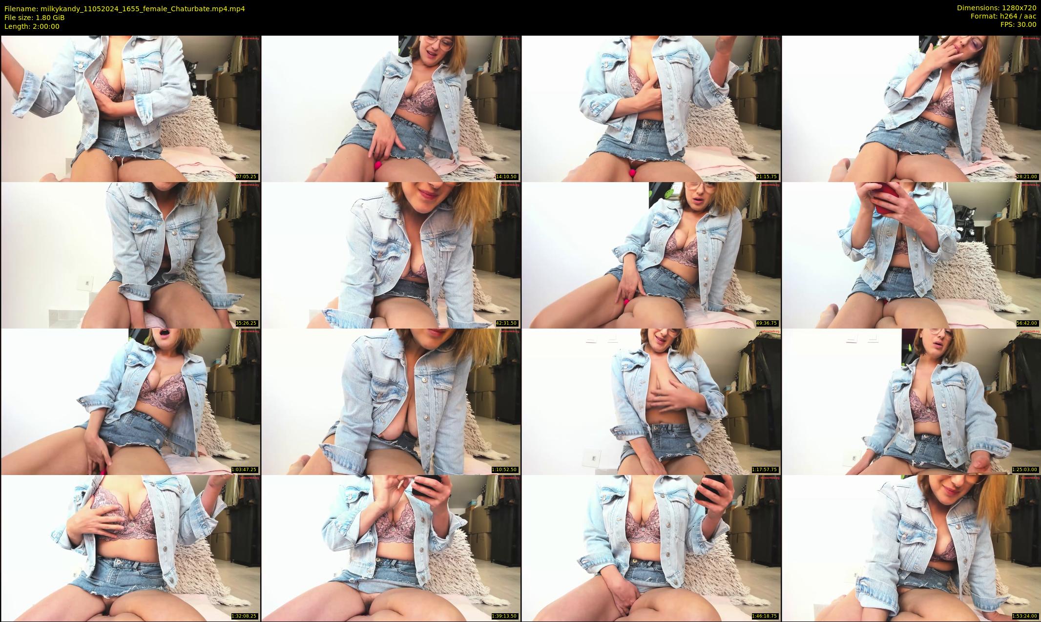 milkykandy — 120 minute Chaturbate female cam show recording, 720p, May 11, 2024
