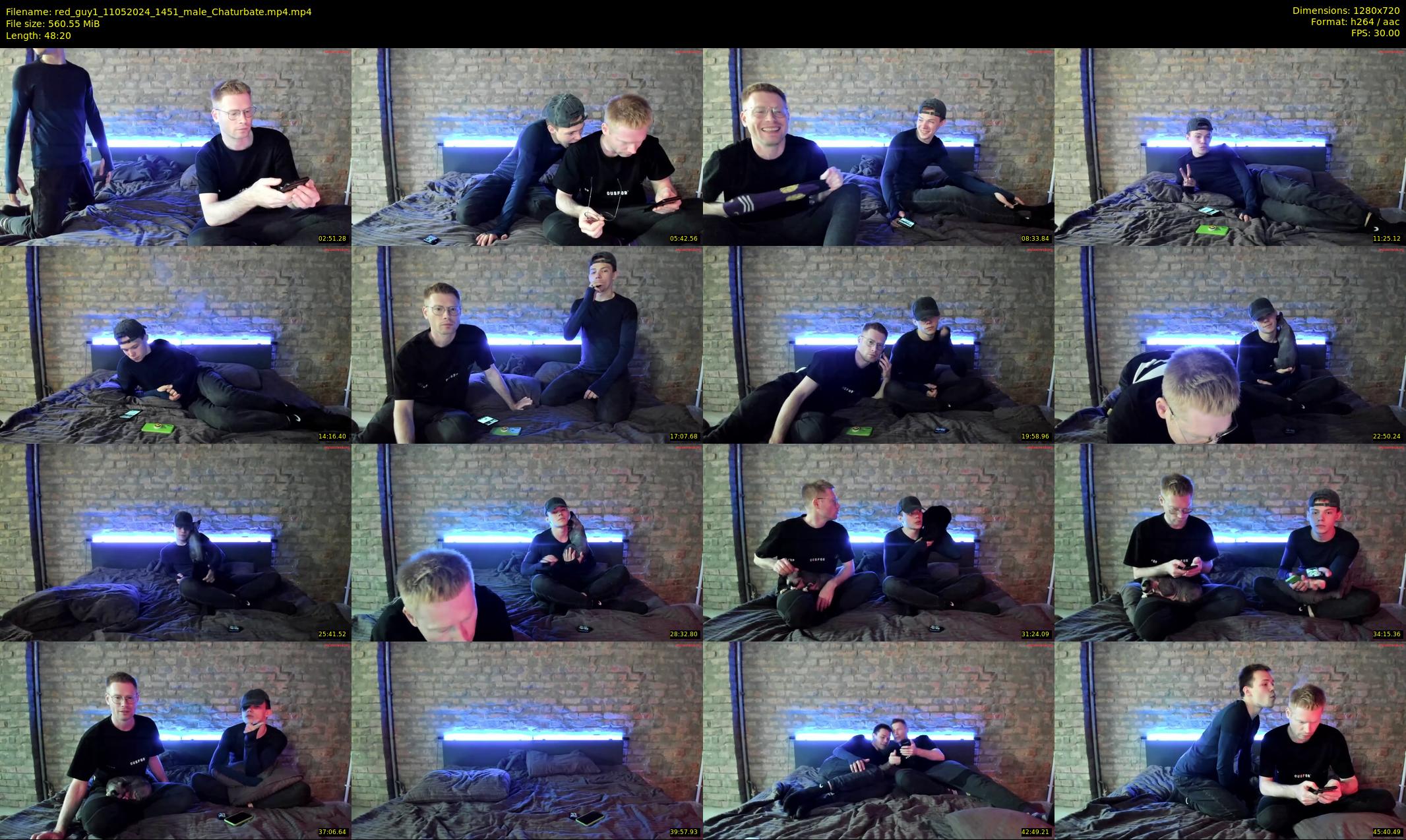 red_guy1 — 49 minute Chaturbate male cam show recording, 720p, May 11, 2024