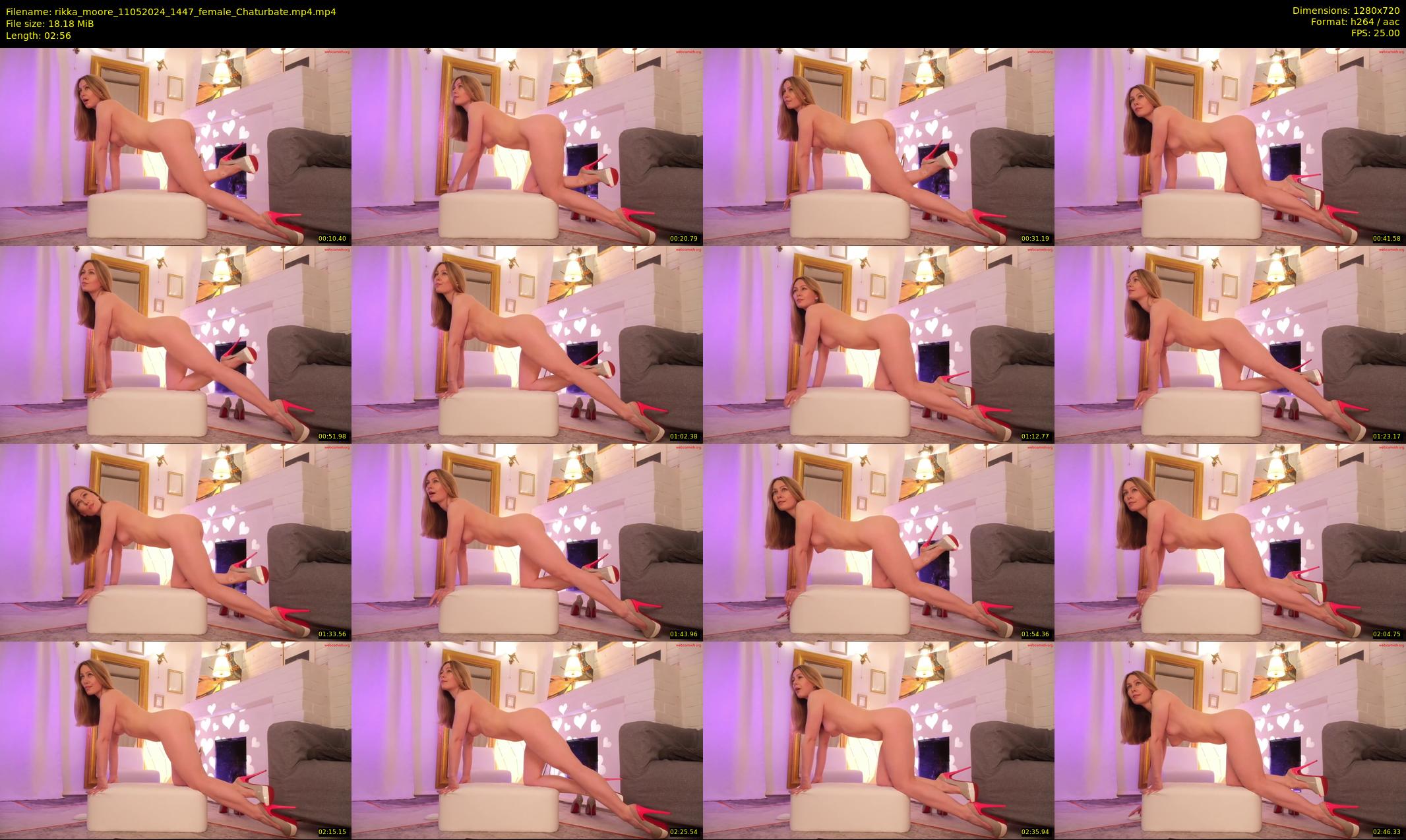 rikka_moore — 3 minute Chaturbate female cam show recording, 720p, May 11, 2024