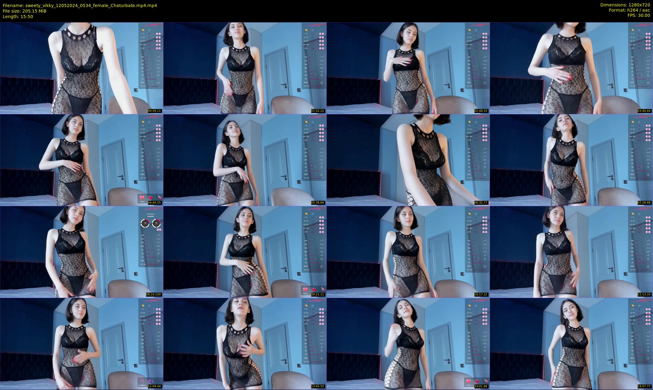 sweety_vikky — 16 minute Chaturbate female cam show recording, 720p, May 12, 2024