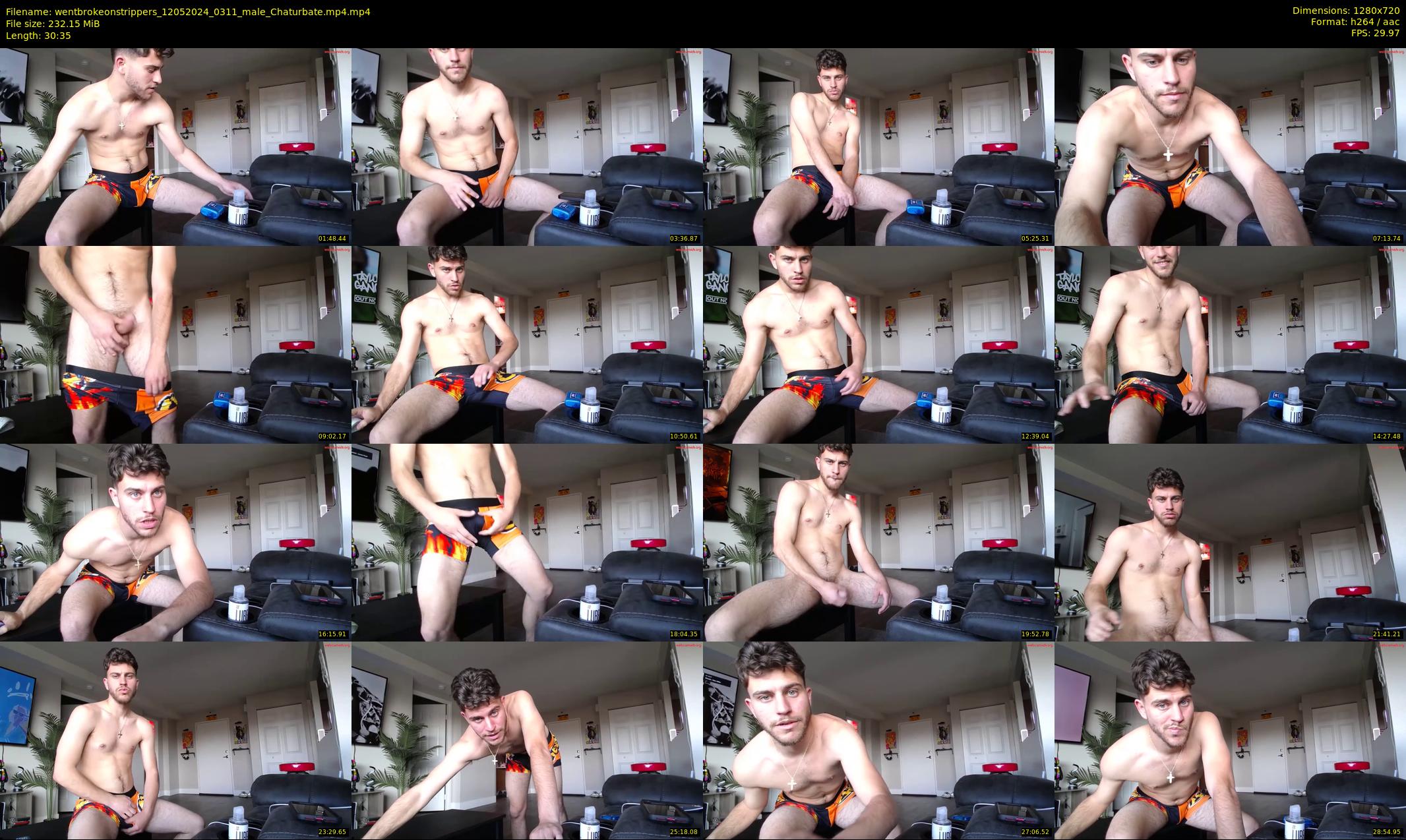 wentbrokeonstrippers — 31 minute Chaturbate male cam show recording, 720p, May 12, 2024