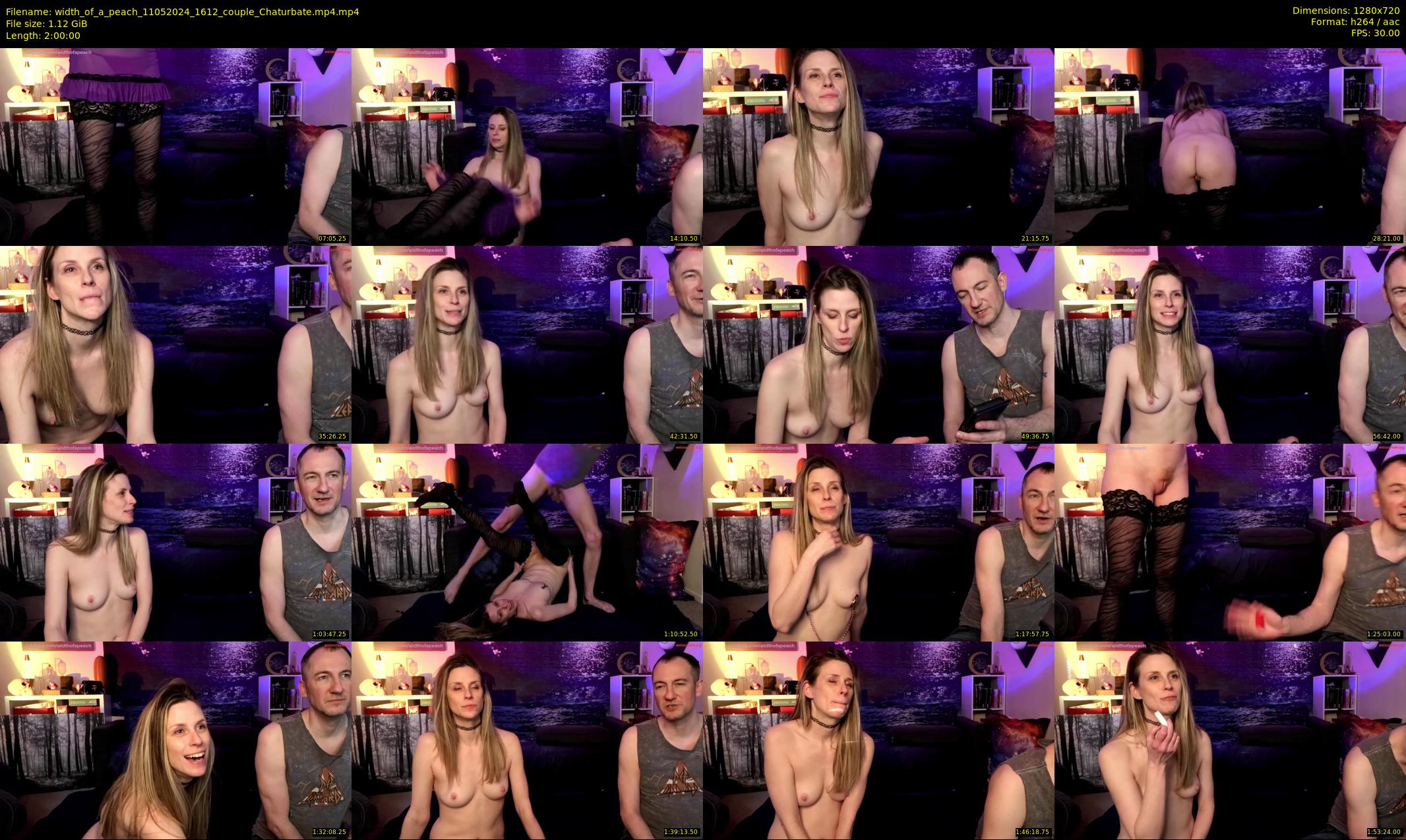 width_of_a_peach — 120 minute Chaturbate couple cam show recording, 720p, May 11, 2024