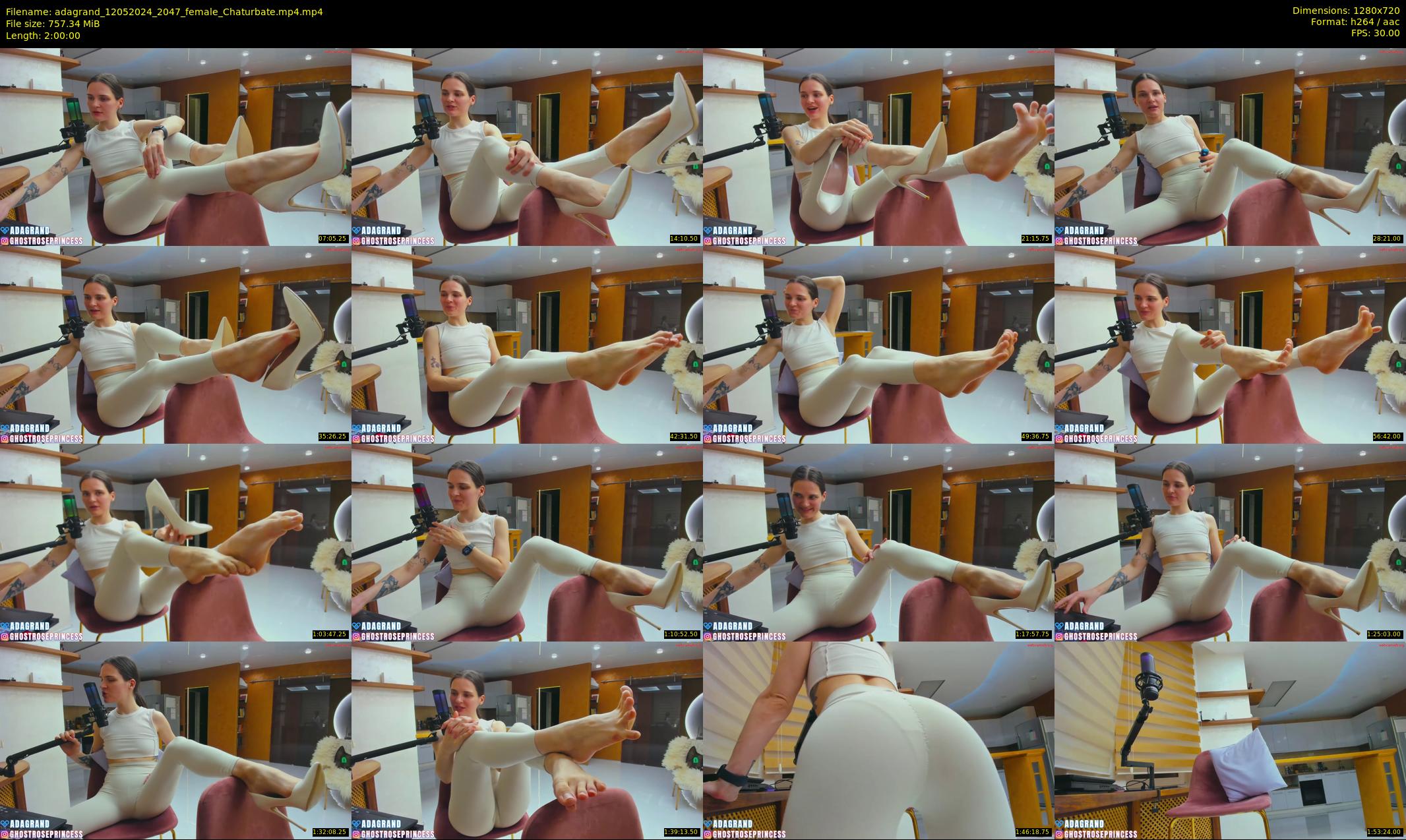 adagrand — 120 minute Chaturbate female cam show recording, 720p, May 12, 2024