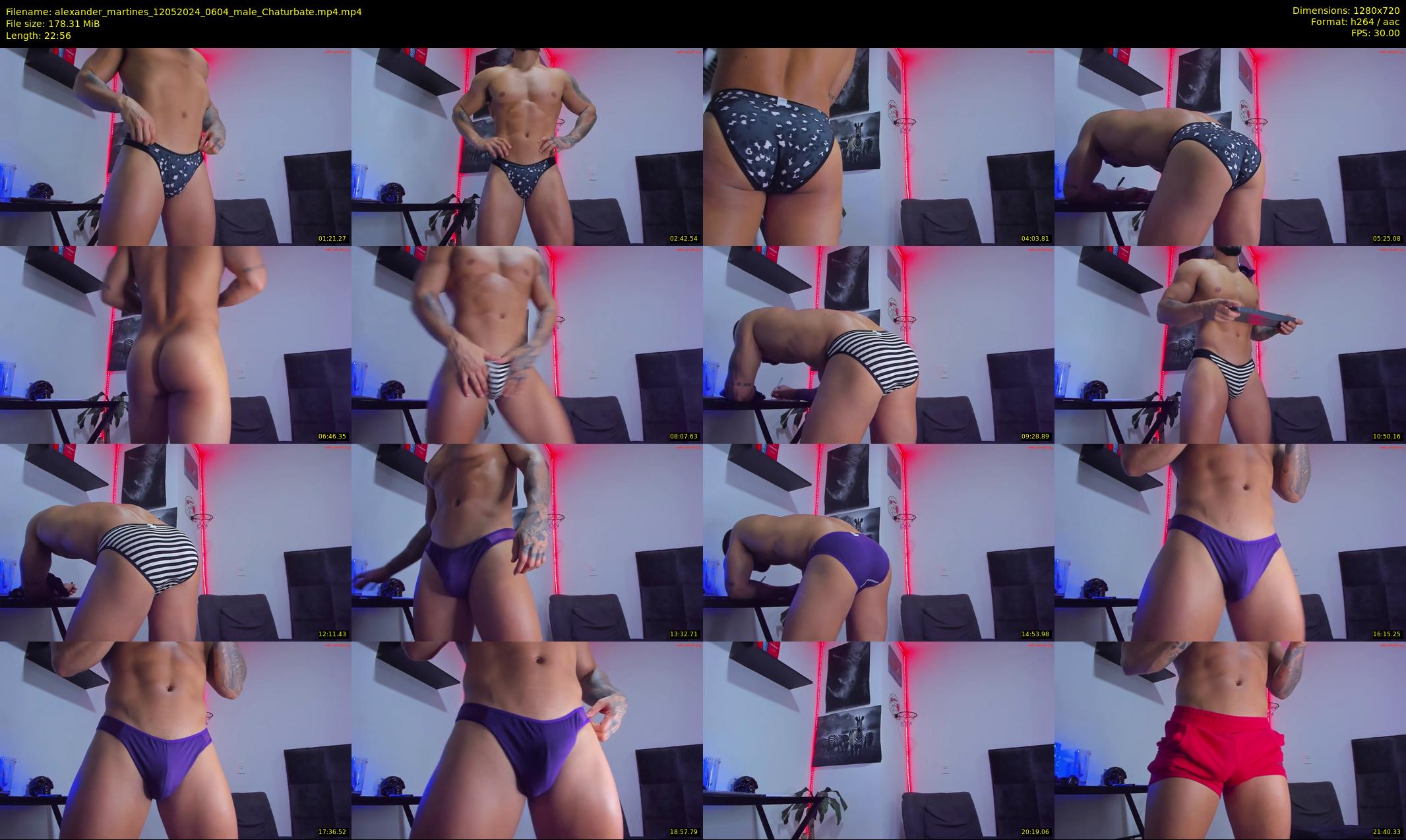 alexander_martines — 23 minute Chaturbate male cam show recording, 720p, May 12, 2024