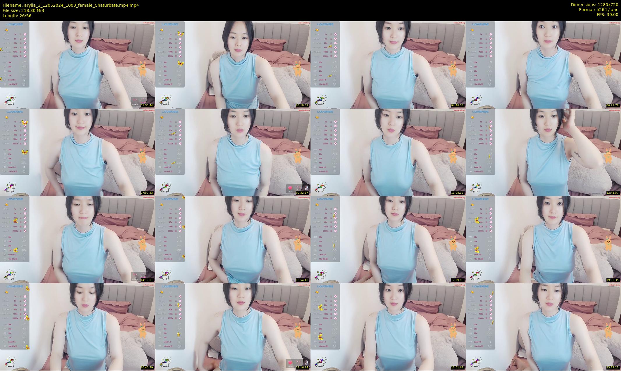 arylia_3 — 27 minute Chaturbate female cam show recording, 720p, May 12, 2024