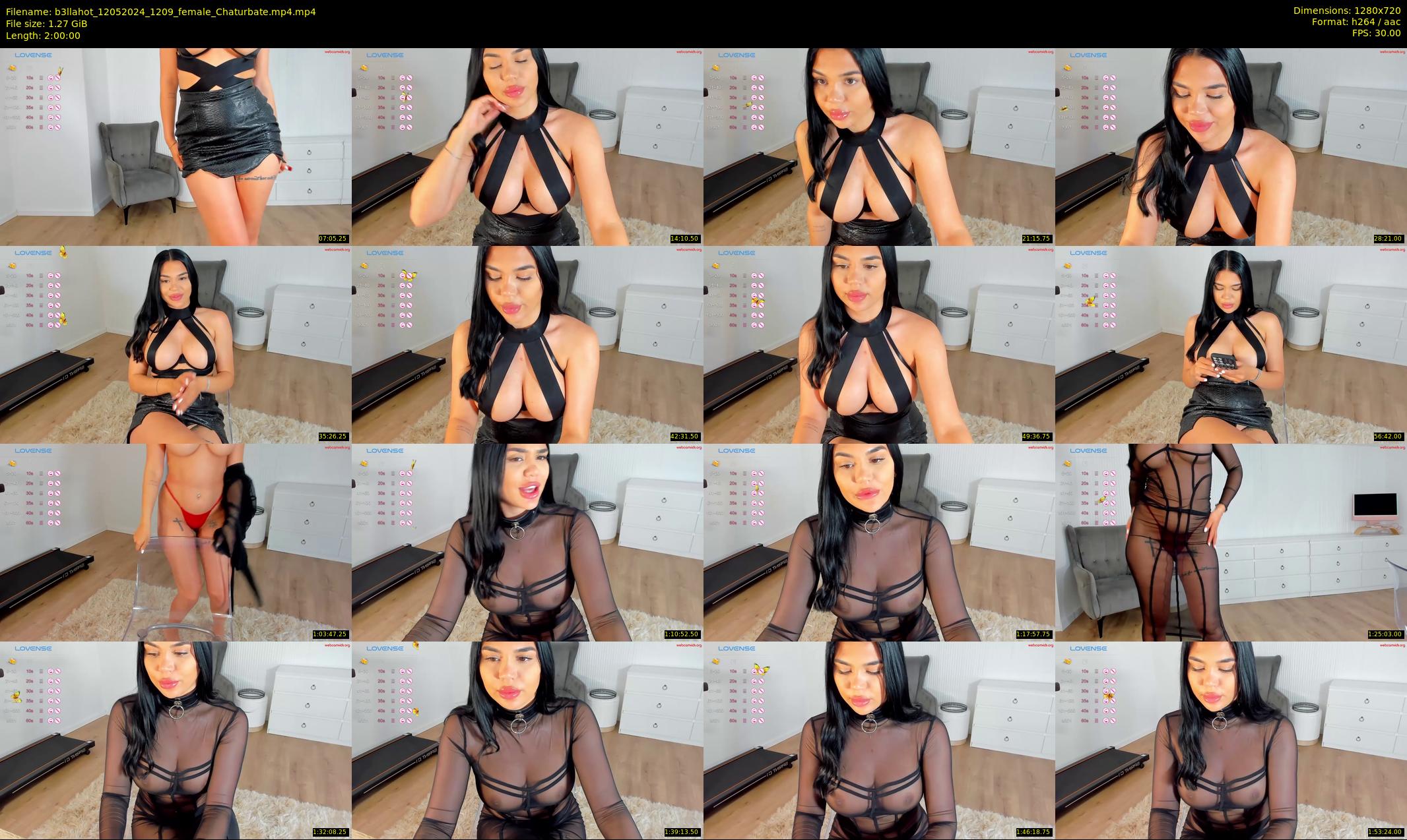 b3llahot — 120 minute Chaturbate female cam show recording, 720p, May 12, 2024